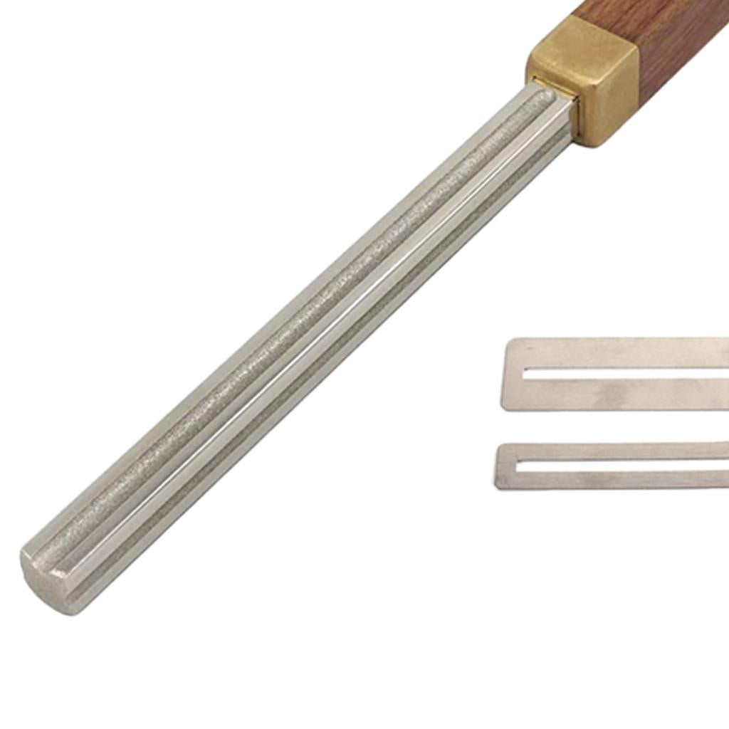 Guitar Fret Crowning File Fret File Diamond Coating Dressing Tool Accessory