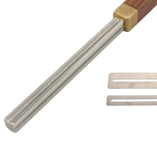 Guitar Fret Crowning File Fret File Diamond Coating Dressing Tool Accessory