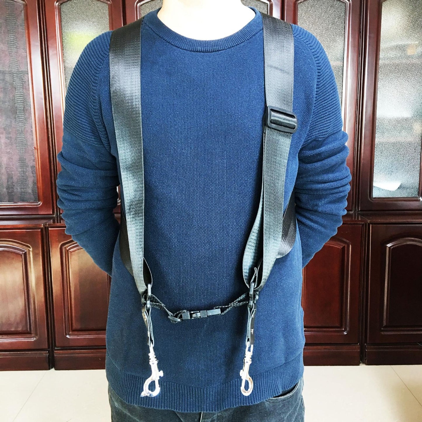 Portable Djembe Shoulder Strap Percussion Belt Waist Strap Widened Parts