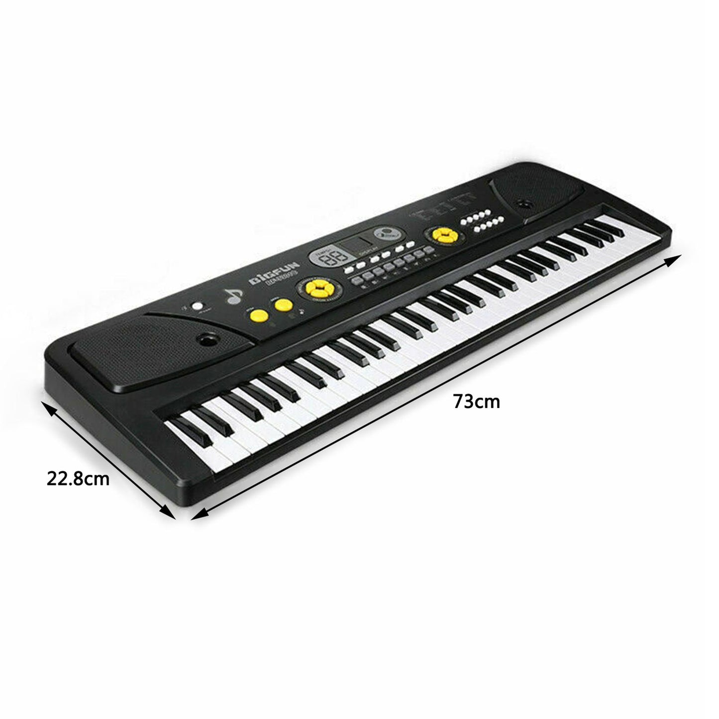 61 Keys Digital Pianos Keyboards Portable Electronic Musical Instrument &Mic