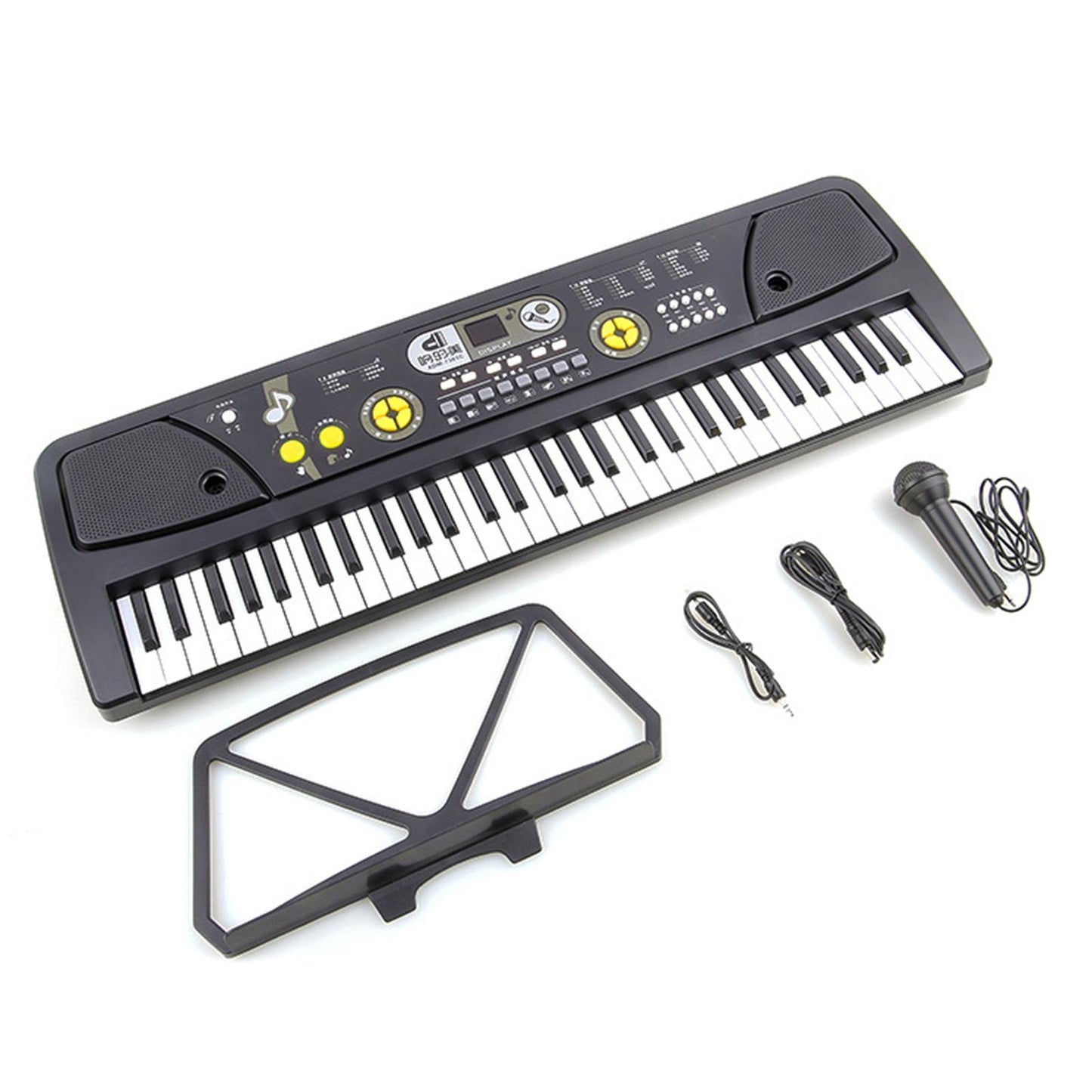 61 Keys Digital Pianos Keyboards Portable Electronic Musical Instrument &Mic