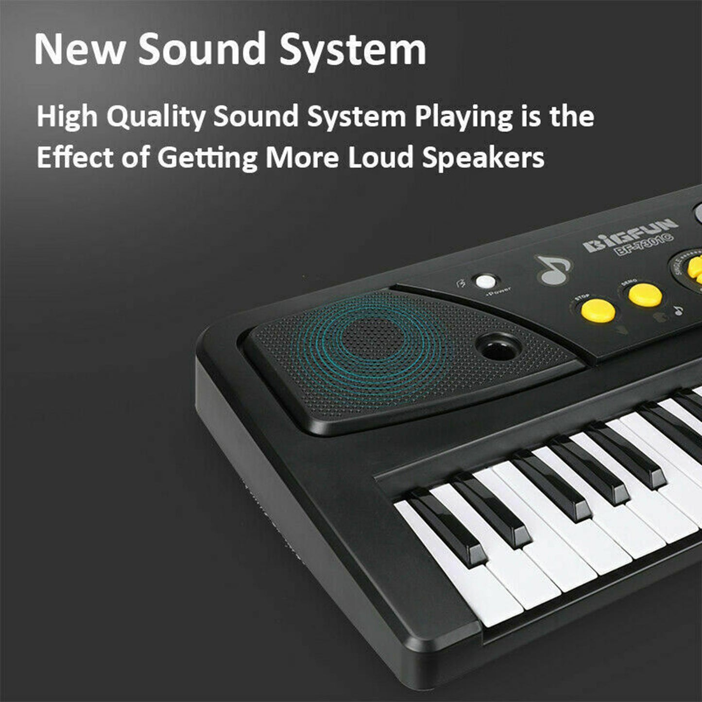 61 Keys Digital Pianos Keyboards Portable Electronic Musical Instrument &Mic