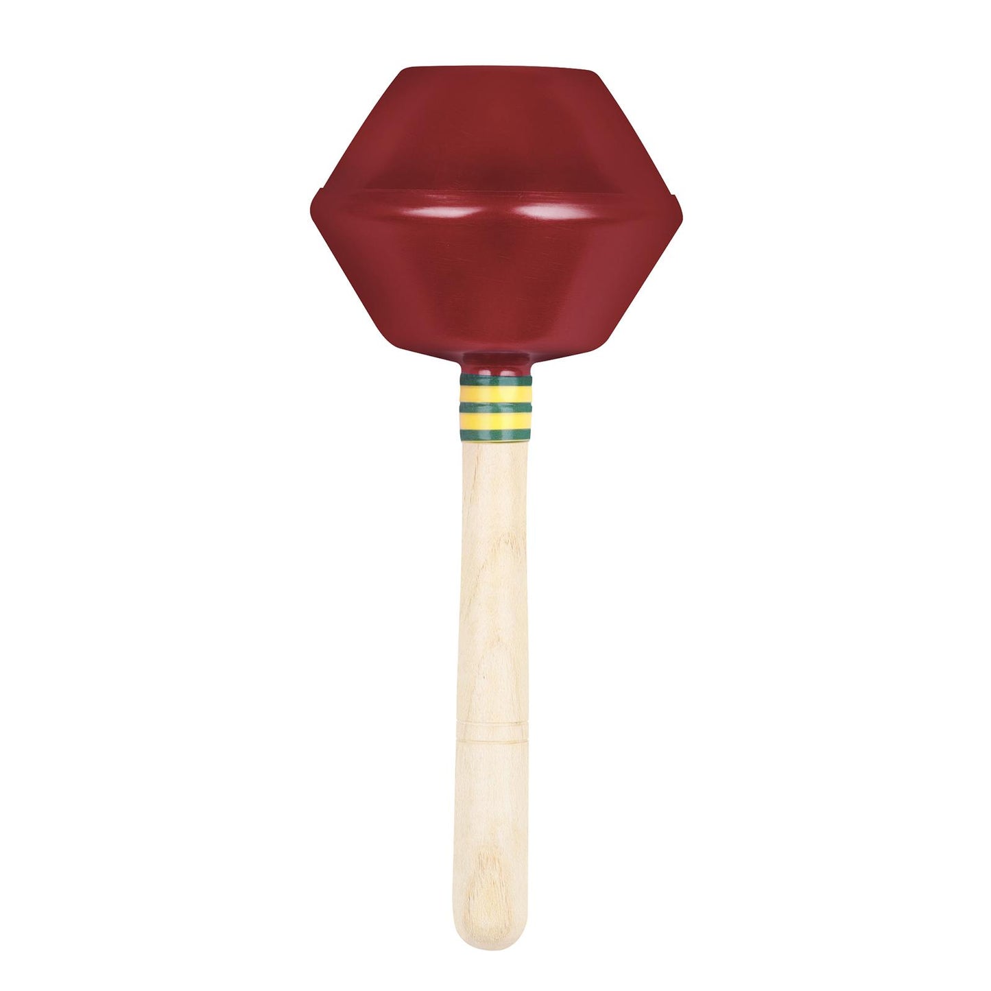2 Pieces Preschool Children's Aluminum Sand Hammer Performing Sand Ball Red