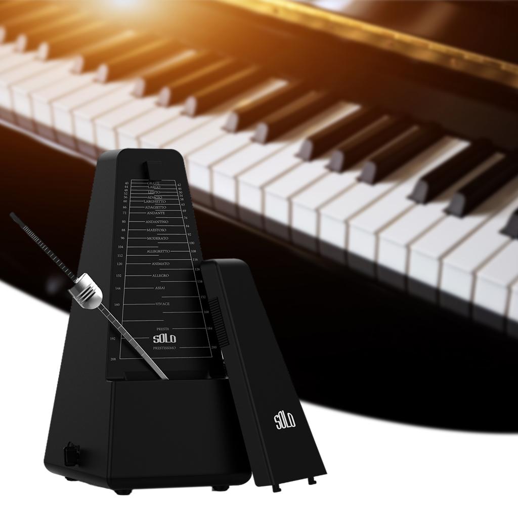 Mechanical Metronome Mechanical General Accessories for Guitar Violin Black
