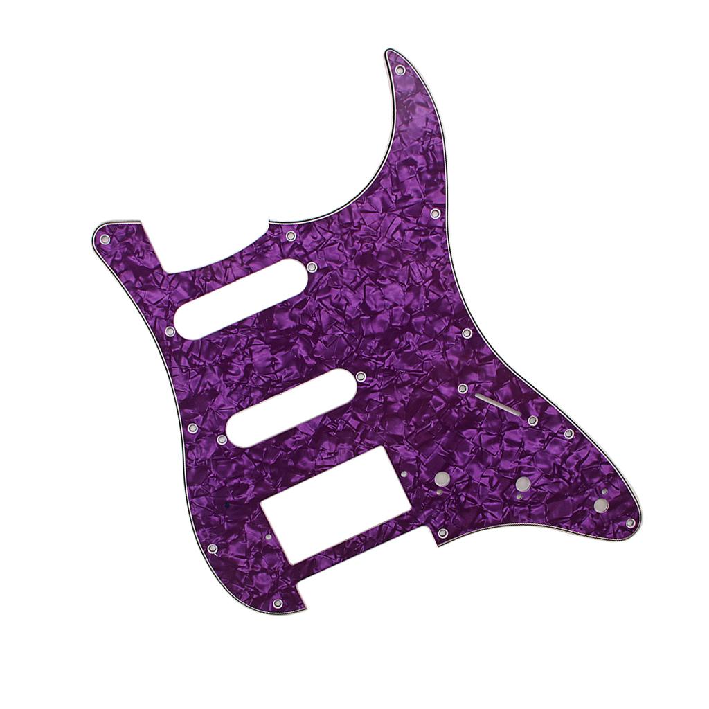 SSH 3ply Electric Guitar Pickguard Set for ST Electric Guitar Accessory DIY