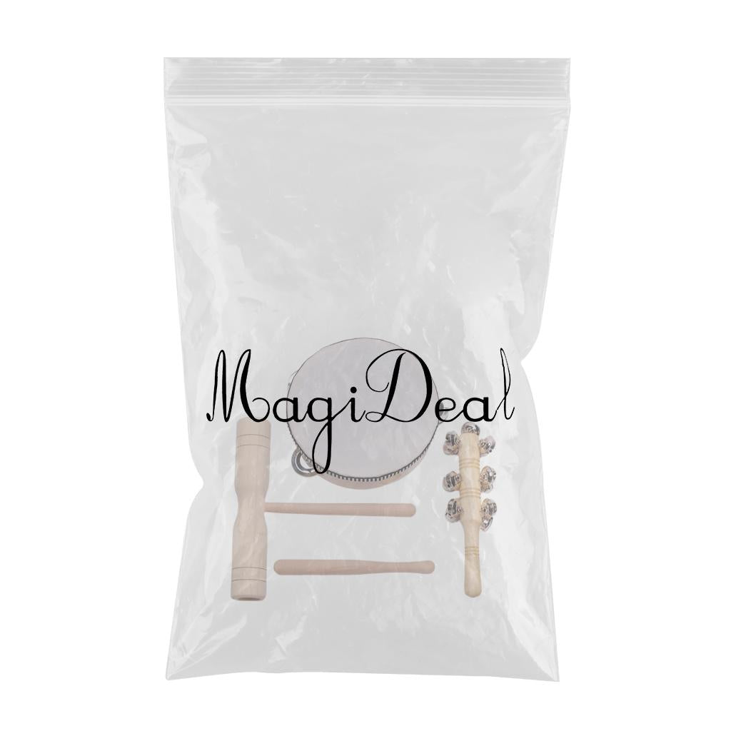 Wooden Music Set Music Art Baby Teaching Educational Percussion Instruments A