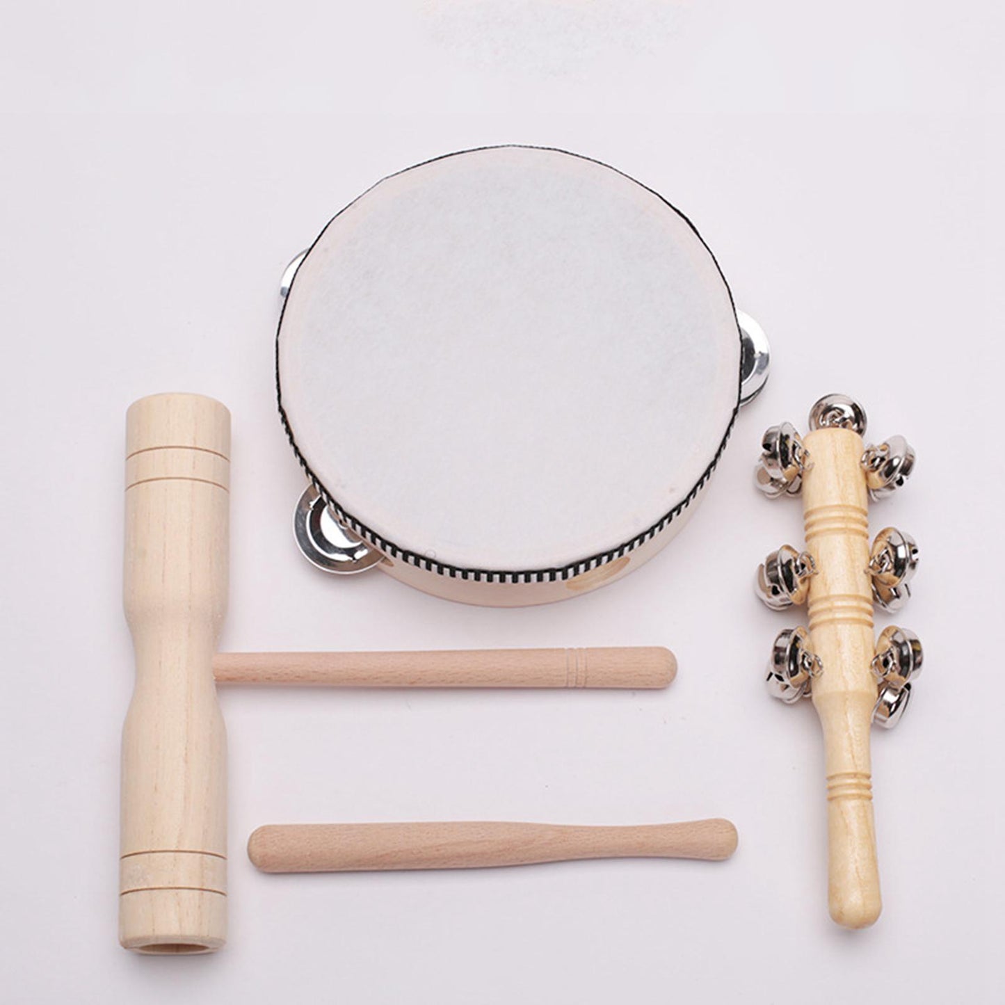 Wooden Music Set Music Art Baby Teaching Educational Percussion Instruments A