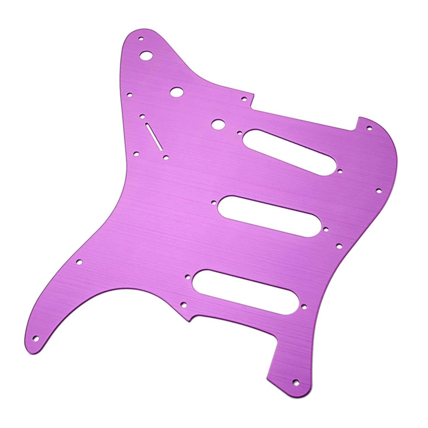 Guitar Pickguard Scratch Plate 11 Holes Aluminum Replacement Part for ST