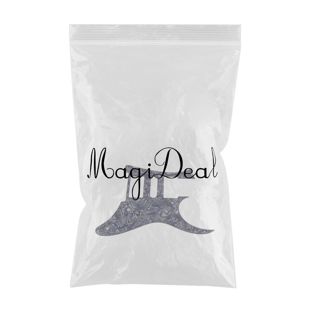 Guitar Pickguard with Screws Replacement for ST Mij Guitar Pickguard