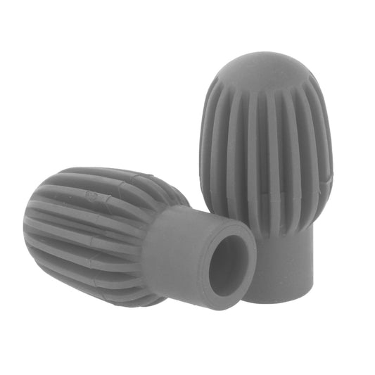 4 PCS Mute Drum Dampener Silence Practice Kids Toy Silicone Drumstick Grey