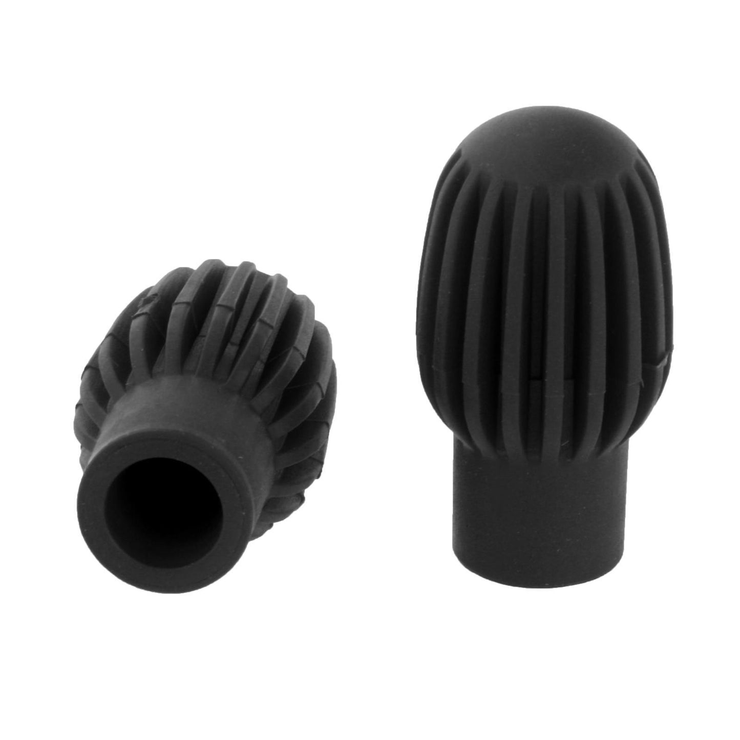 4 PCS Mute Drum Dampener Silence Practice Kids Toy Silicone Drumstick Black