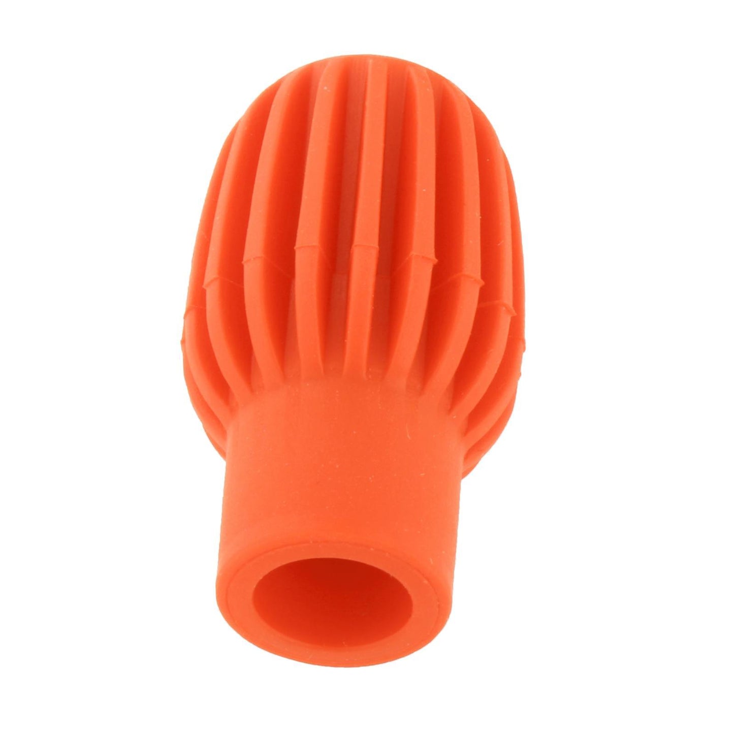 4 PCS Mute Drum Dampener Silence Practice Kids Toy Silicone Drumstick Orange