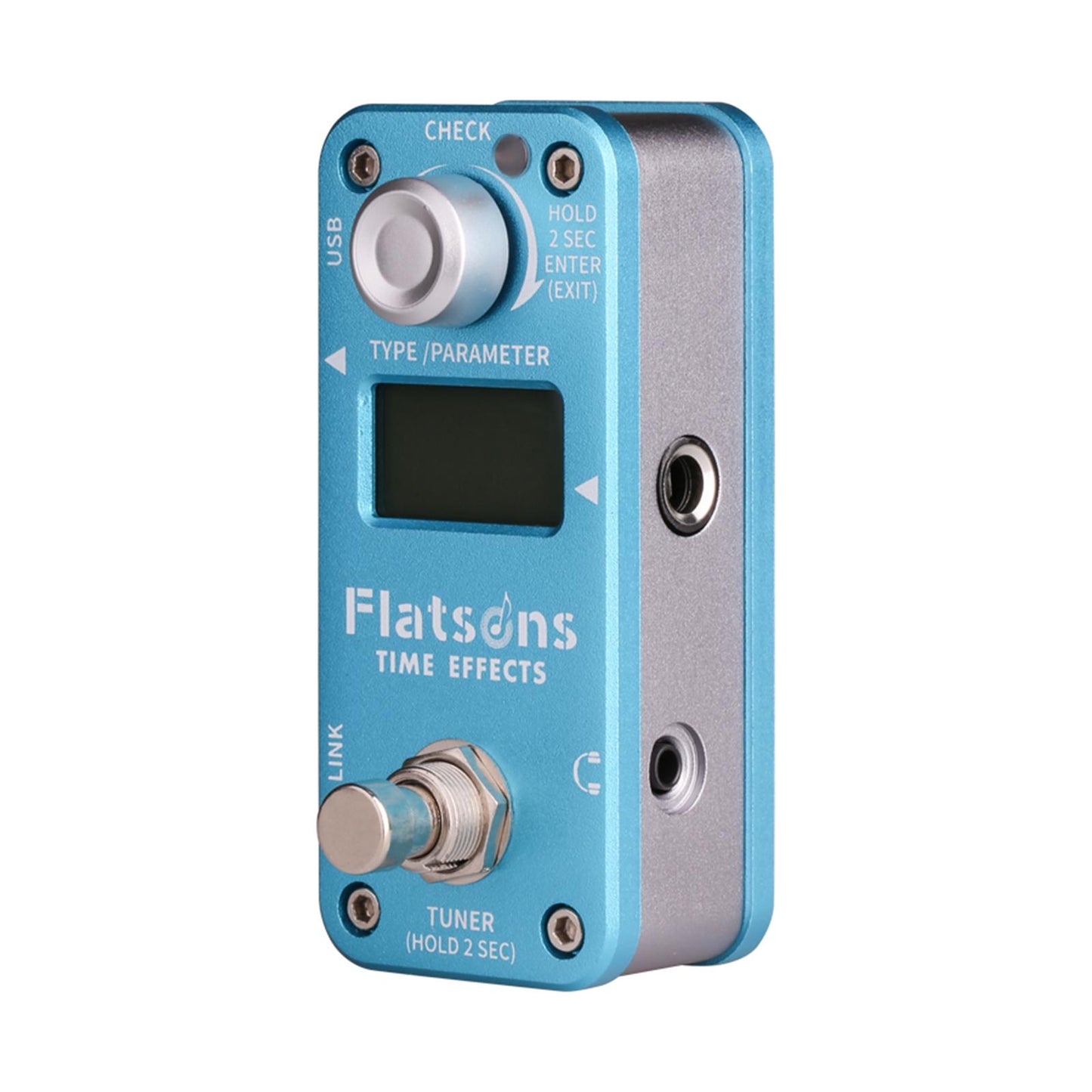 1pc Guitar Effect Pedal for Electric/Acoustic Guitar Hardware Pass-Through