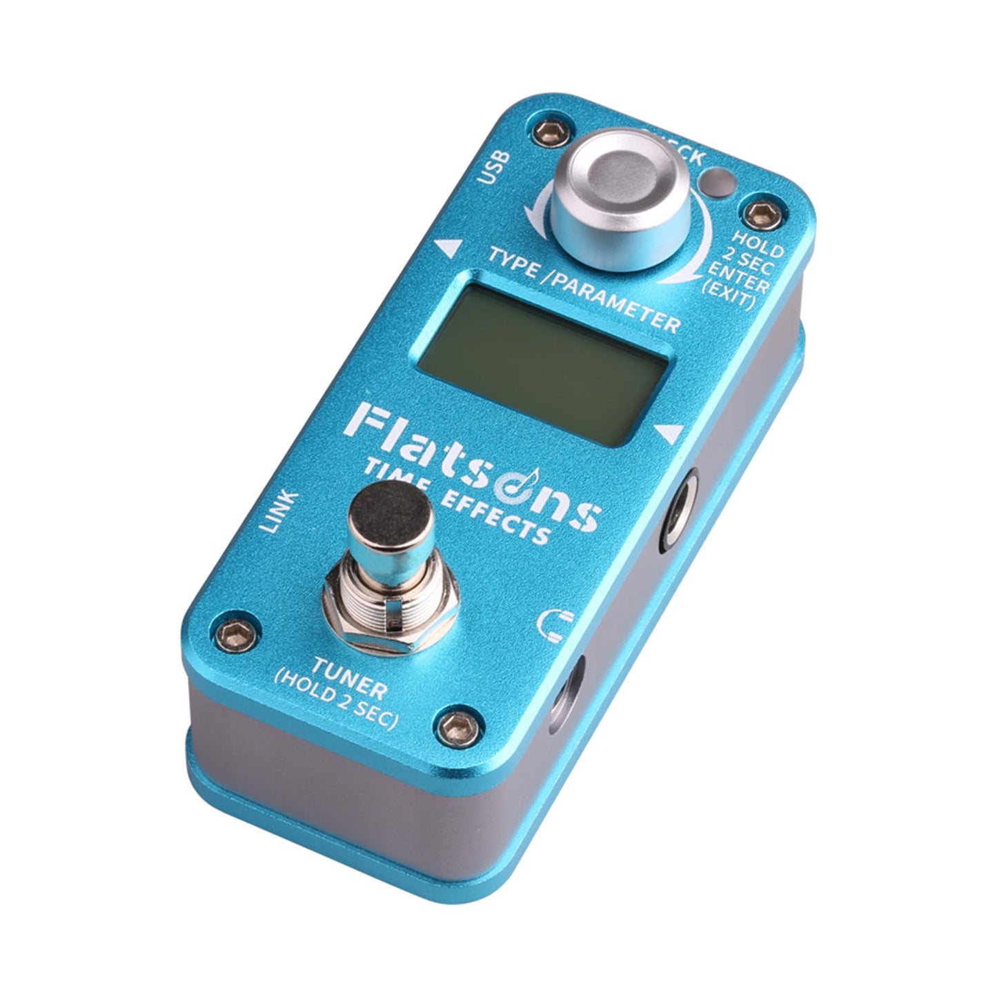 1pc Guitar Effect Pedal for Electric/Acoustic Guitar Hardware Pass-Through