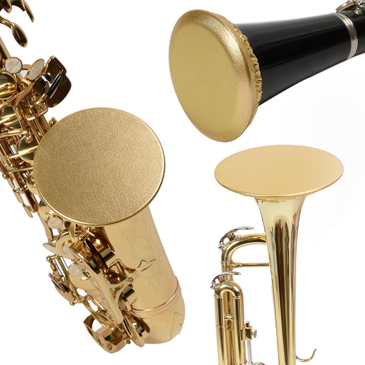 1PC Saxophone Bell Cover Bell Cover Dustproof Noise Reduction for Trombone XL