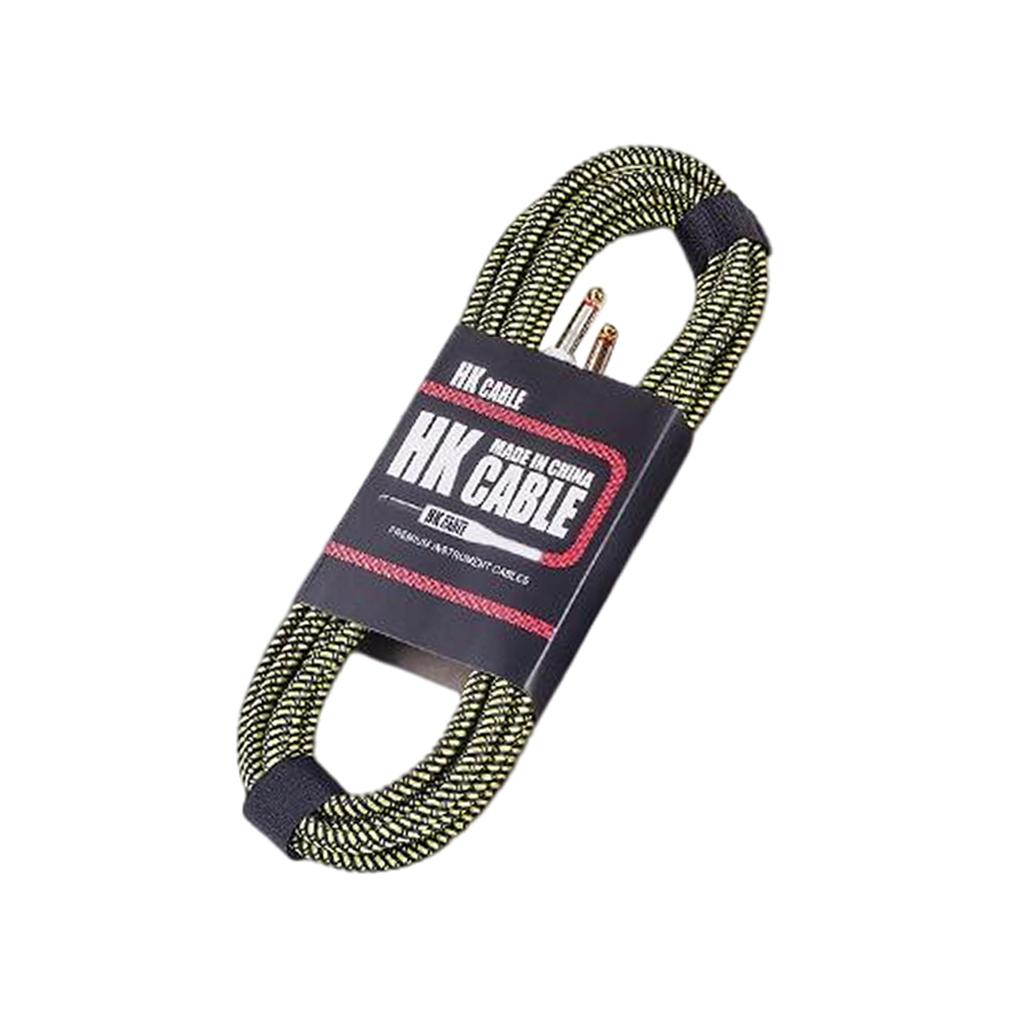Electric Guitar AMP Cord No Noise Shielded for Bass Mandolin Accessories 5m