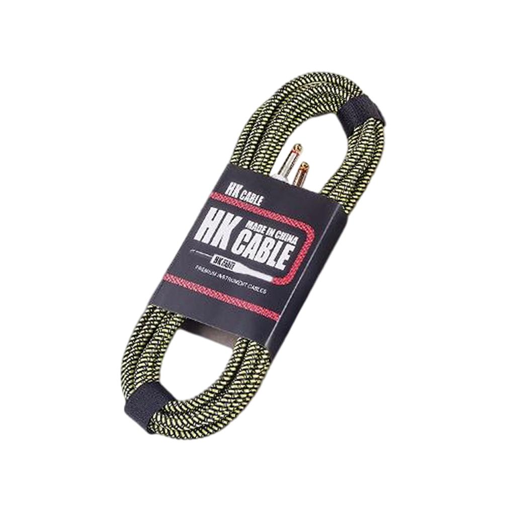 Electric Guitar AMP Cord No Noise Shielded for Bass Mandolin Accessories 5m