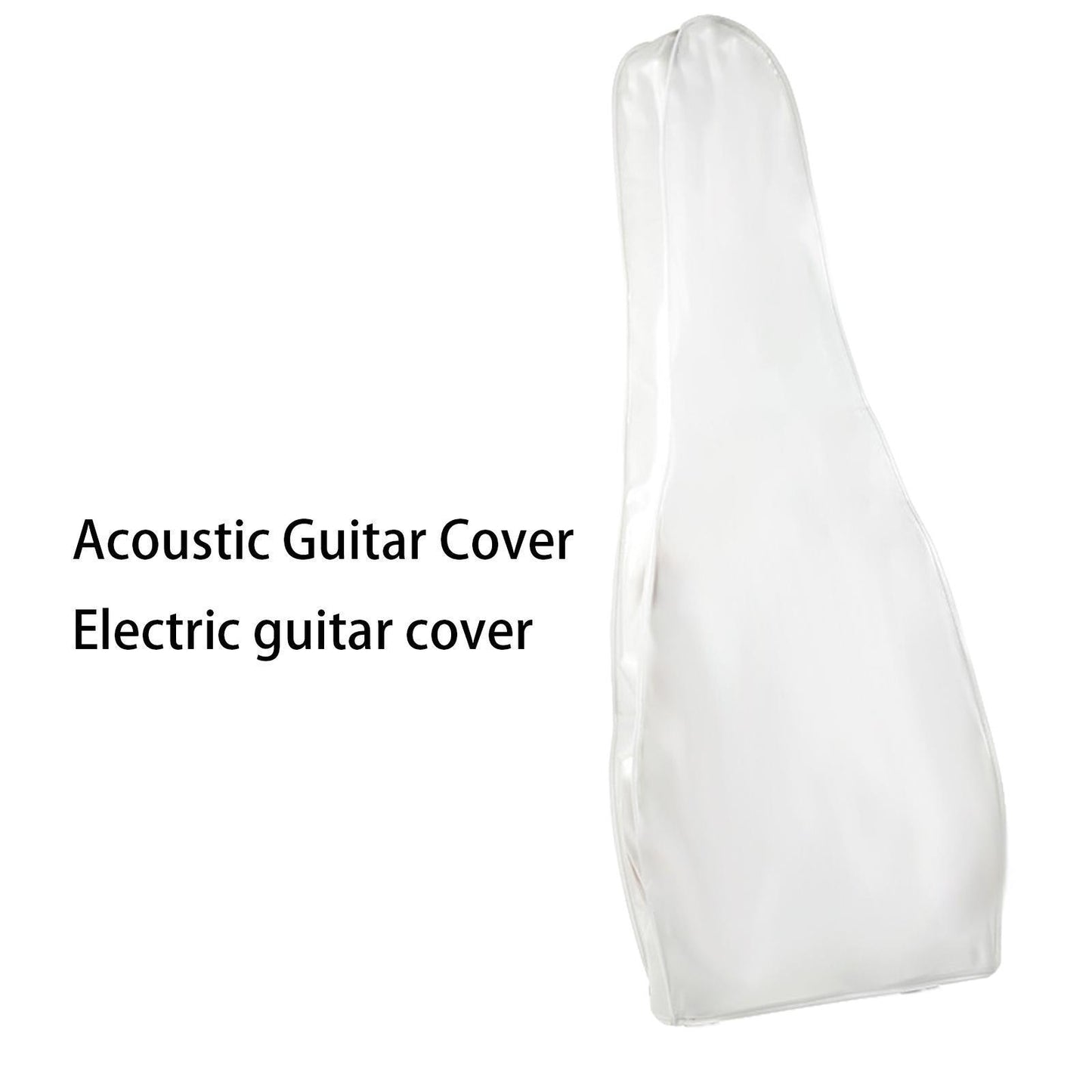 Visible Translucent Guitar Cover Matte Dust-proof Bag Against Dust Washable Acoustic