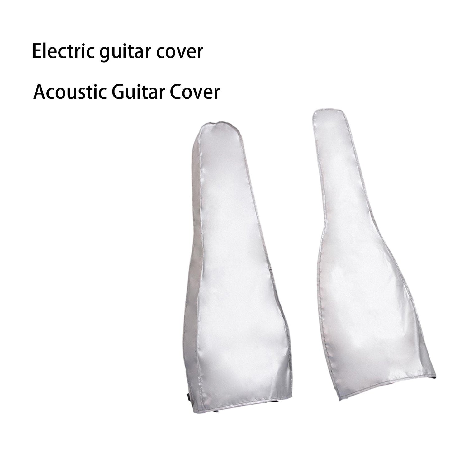 Portable Silver-plated Guitar Cover Dust-proof Bag Washable Accessories Acoustic