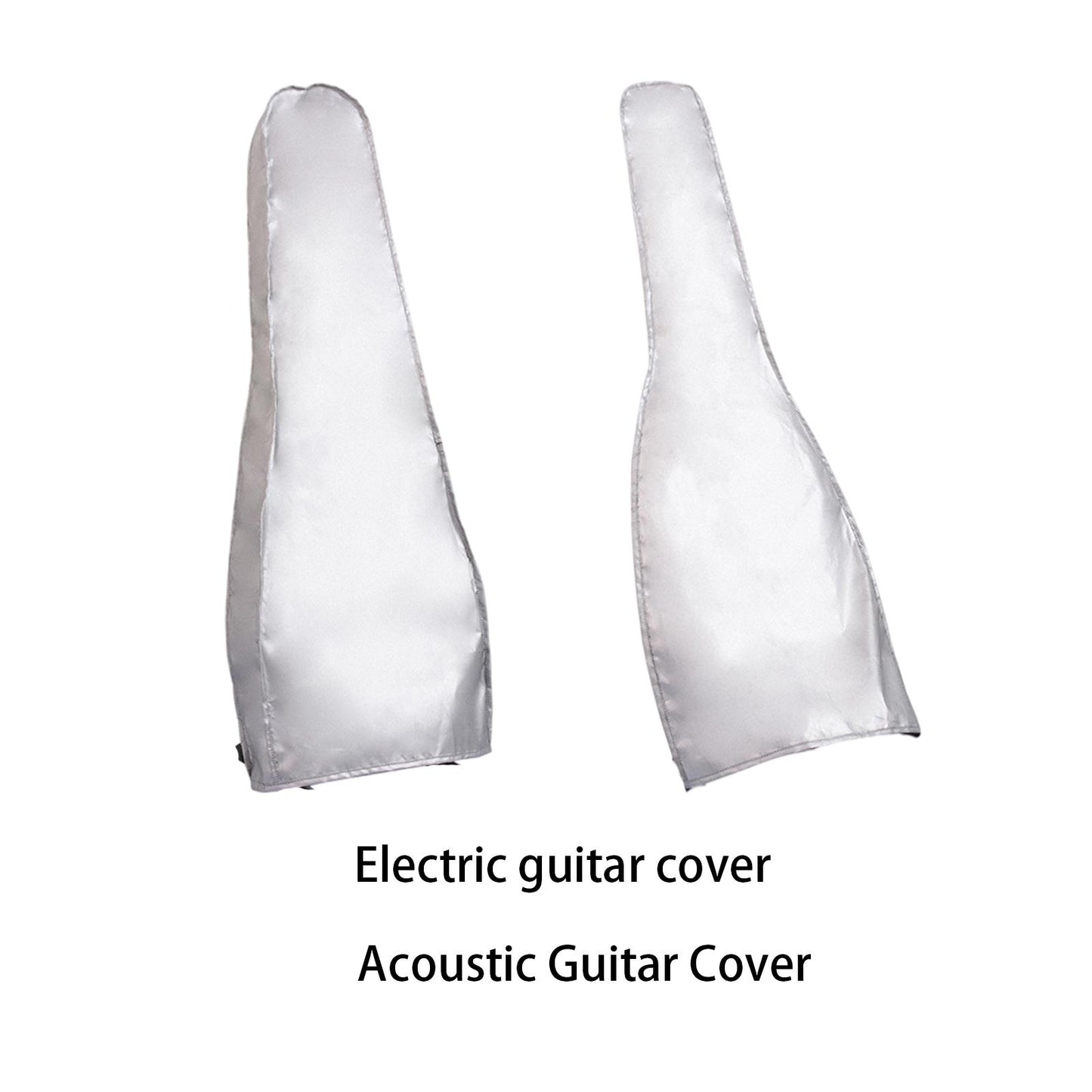 Portable Silver-plated Guitar Cover Dust-proof Bag Washable Accessories Acoustic