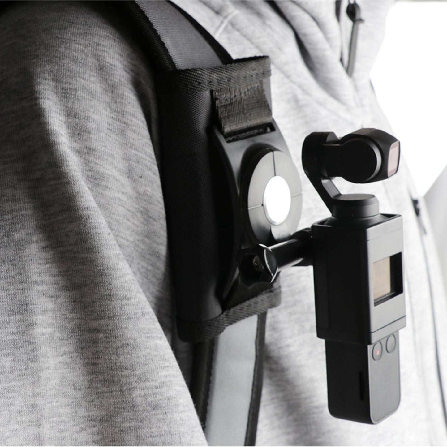 Osmo Pocket 2 Backpack Mount Shoulder Strap Camera Stand for Outdoor Hiking