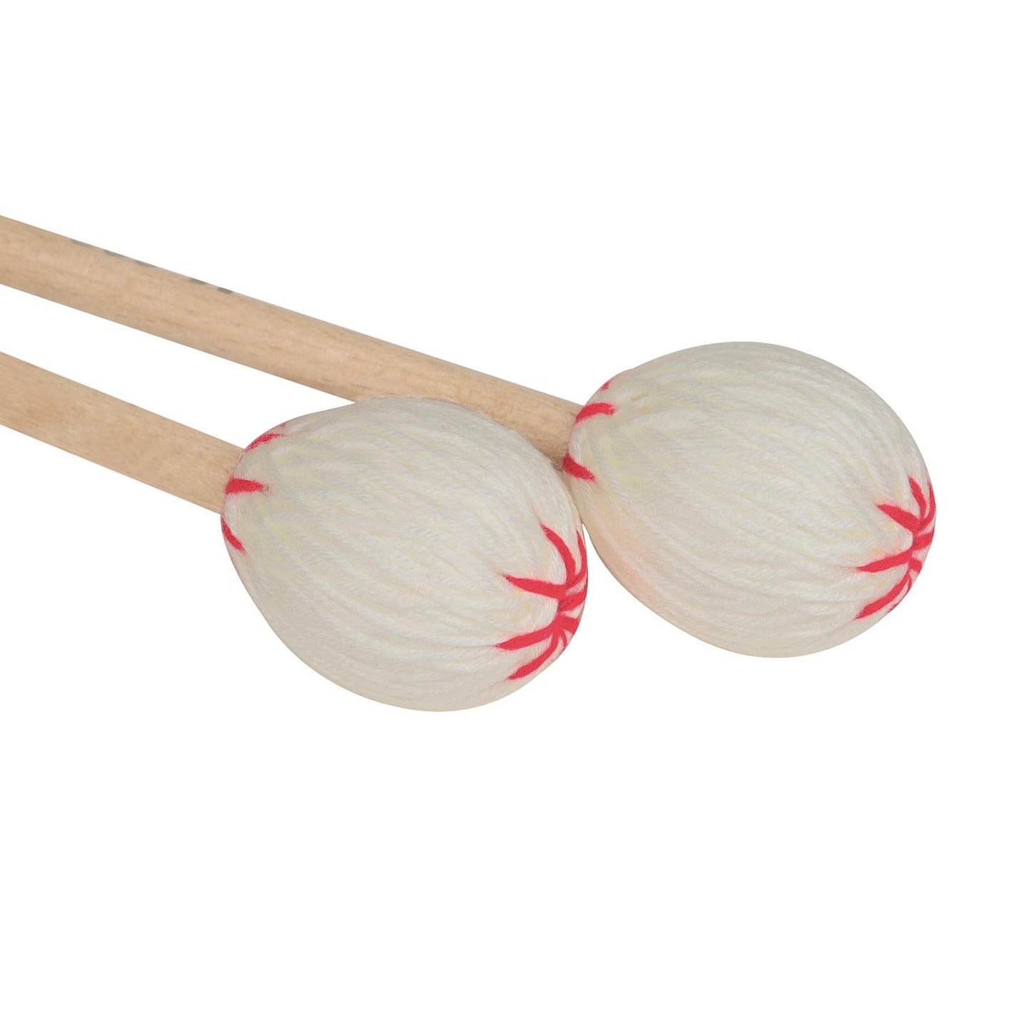 Marimba Mallets Wood Handle Soft Head Professionals Sticks Drums Accessories white