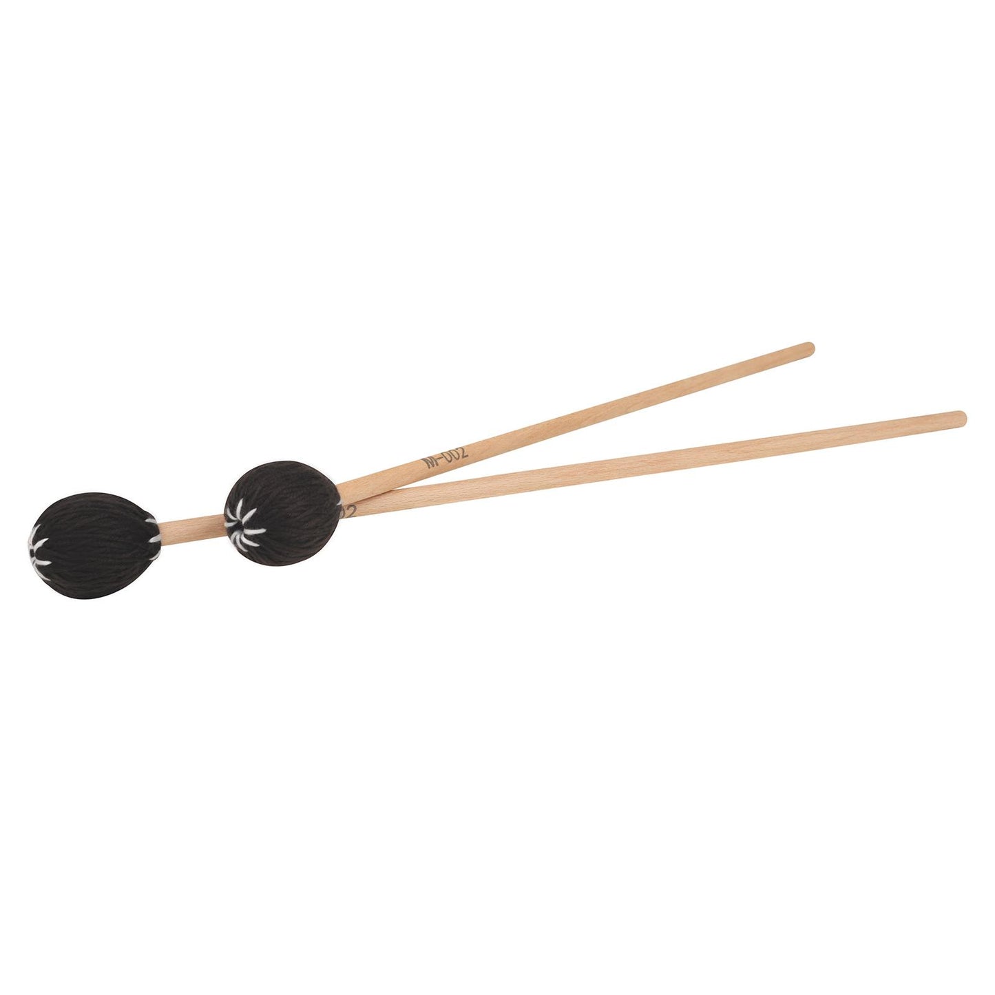 Marimba Mallets Wood Handle Soft Head Professionals Sticks Drums Accessories brown