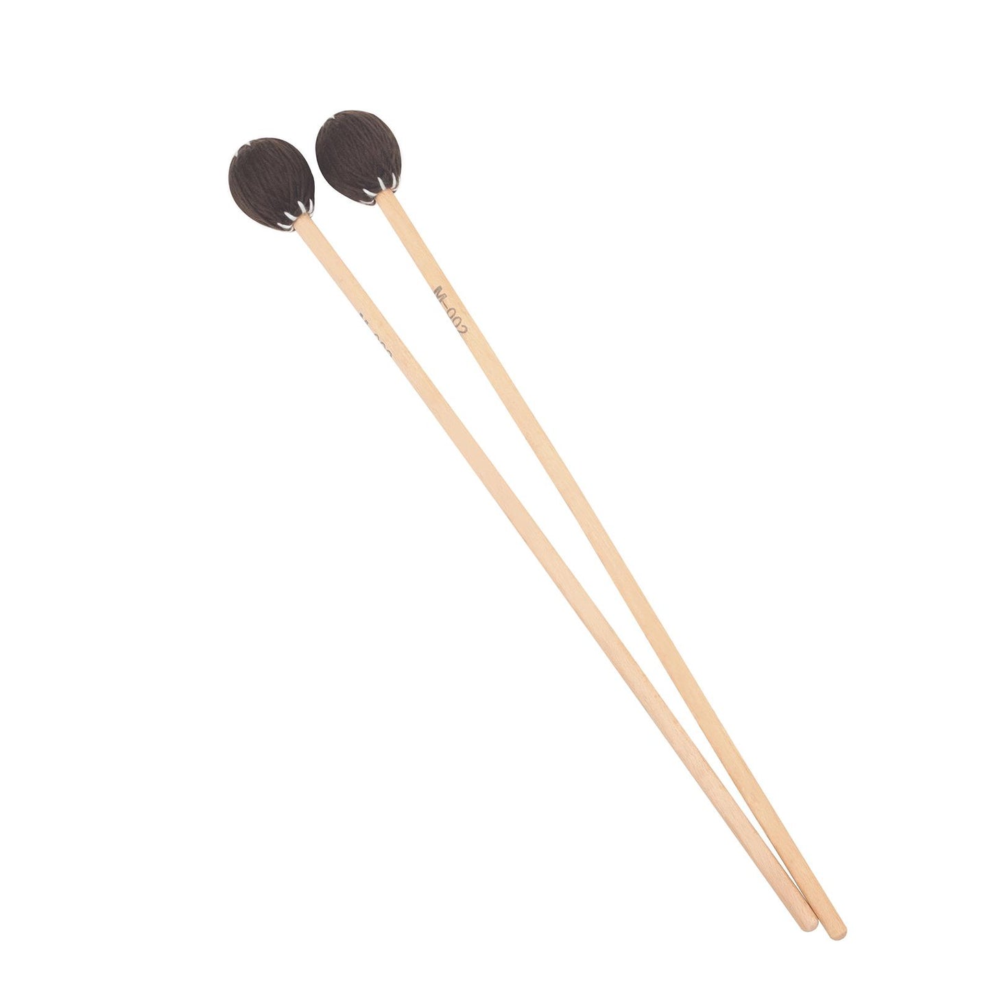 Marimba Mallets Wood Handle Soft Head Professionals Sticks Drums Accessories brown