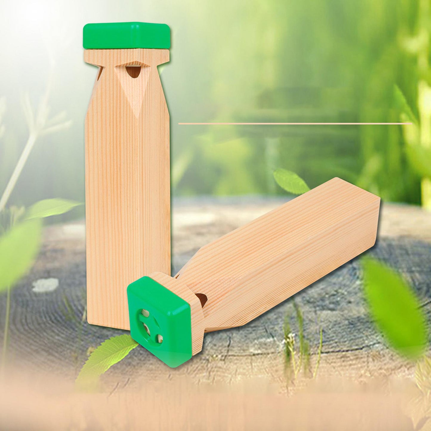 Kids Wooden Train Whistle Toys Gifts Musical Instrument Accessories