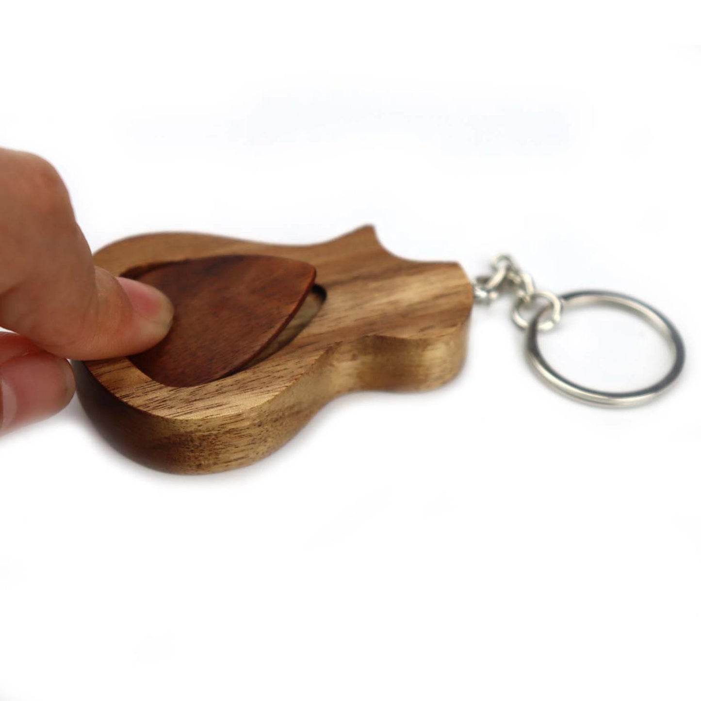 Guitar Plectrum Case 1 Guitar Picks Musical Instrument Accessory Key Buckle