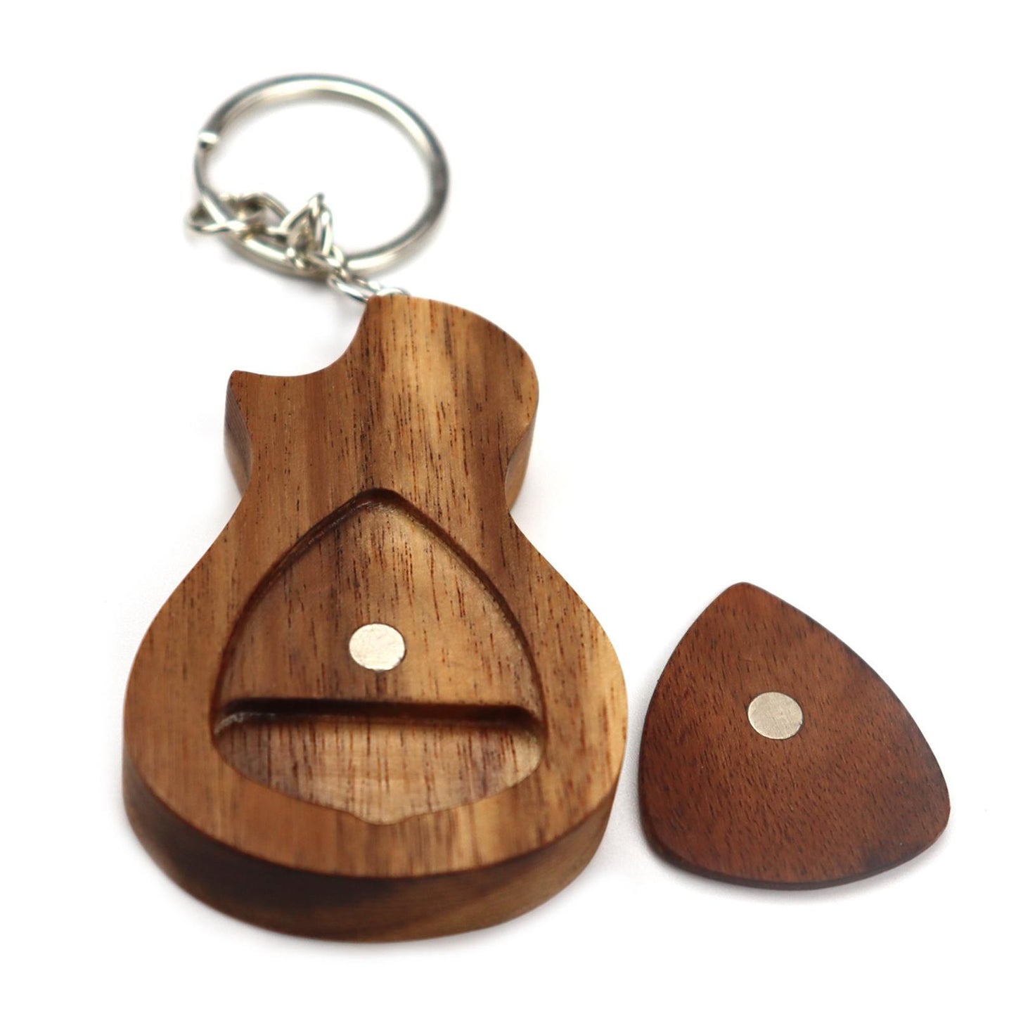 Guitar Plectrum Case 1 Guitar Picks Musical Instrument Accessory Key Buckle