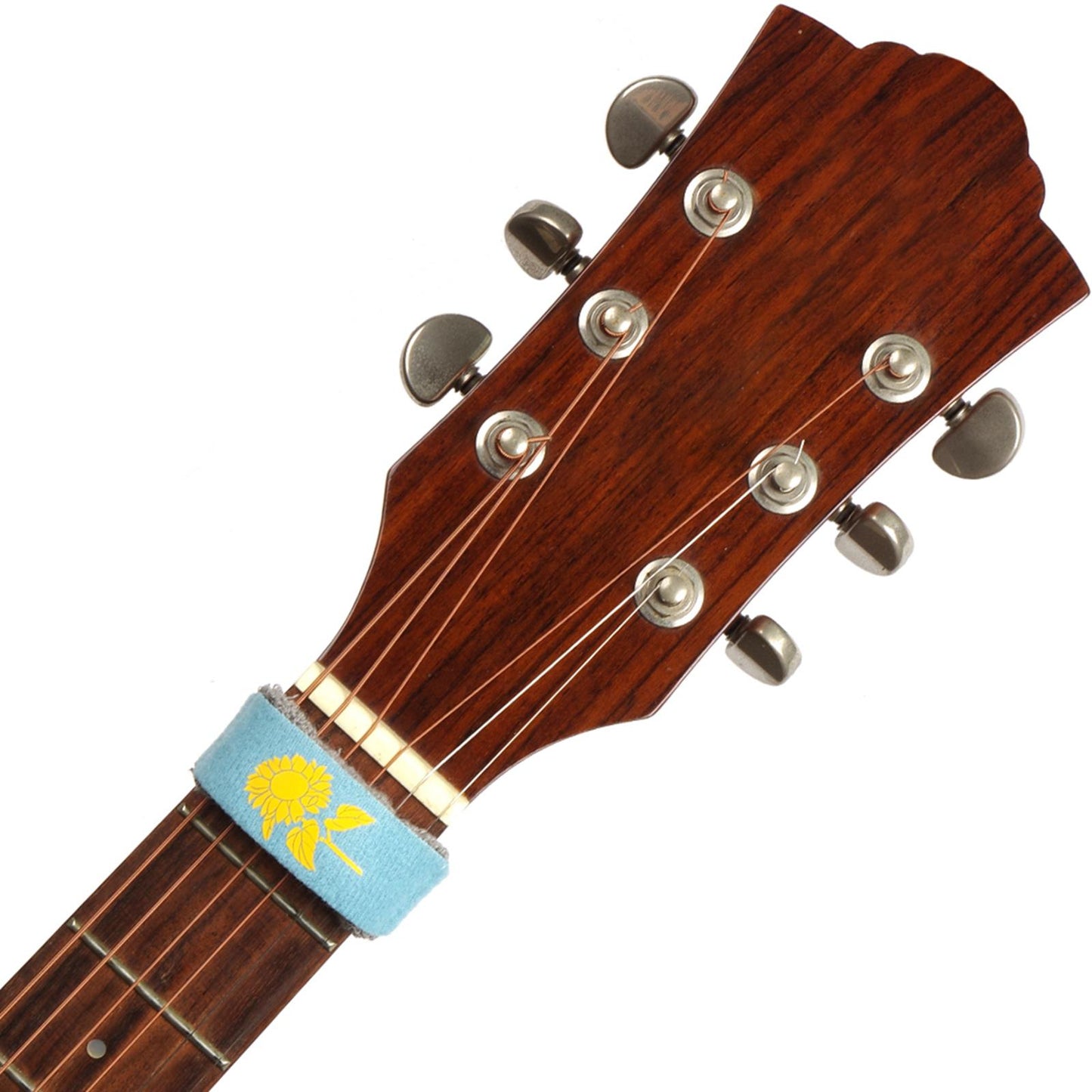 Guitar String Muter Practical Universal Portable for 4 String  sunflower