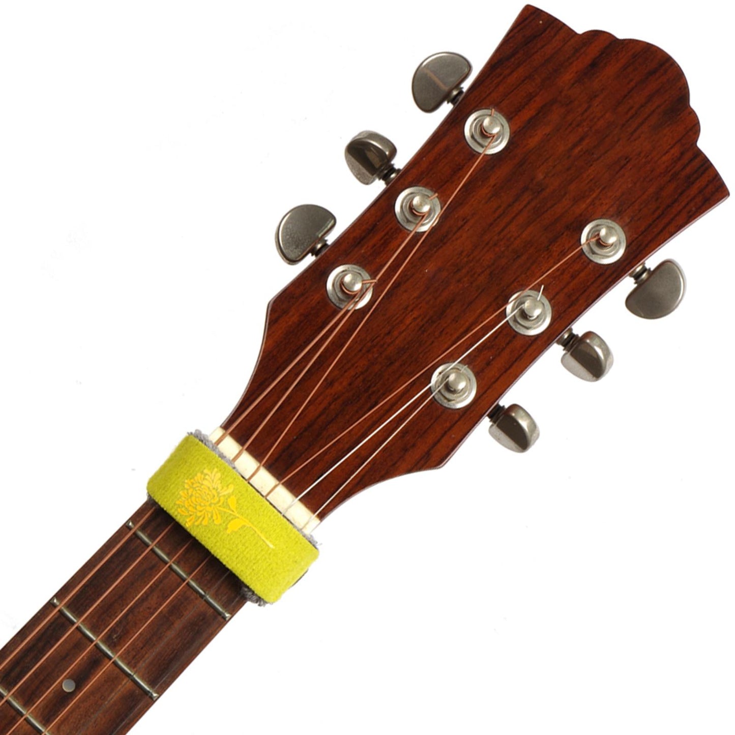 Guitar String Muter Practical Universal Portable for 4 String  chrysanthemum
