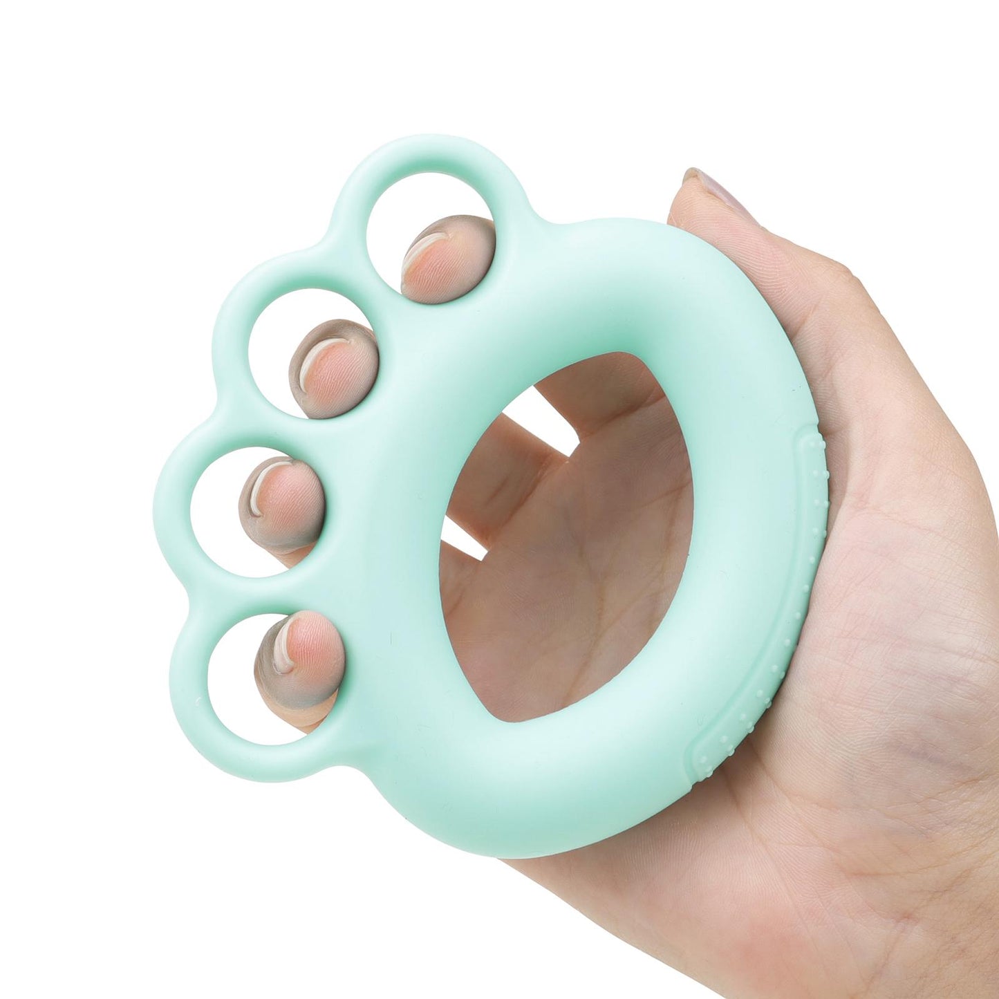 Hand Grips Fitness Grip Strength Trainer Finger Expander for Guitar Exercise Cyan