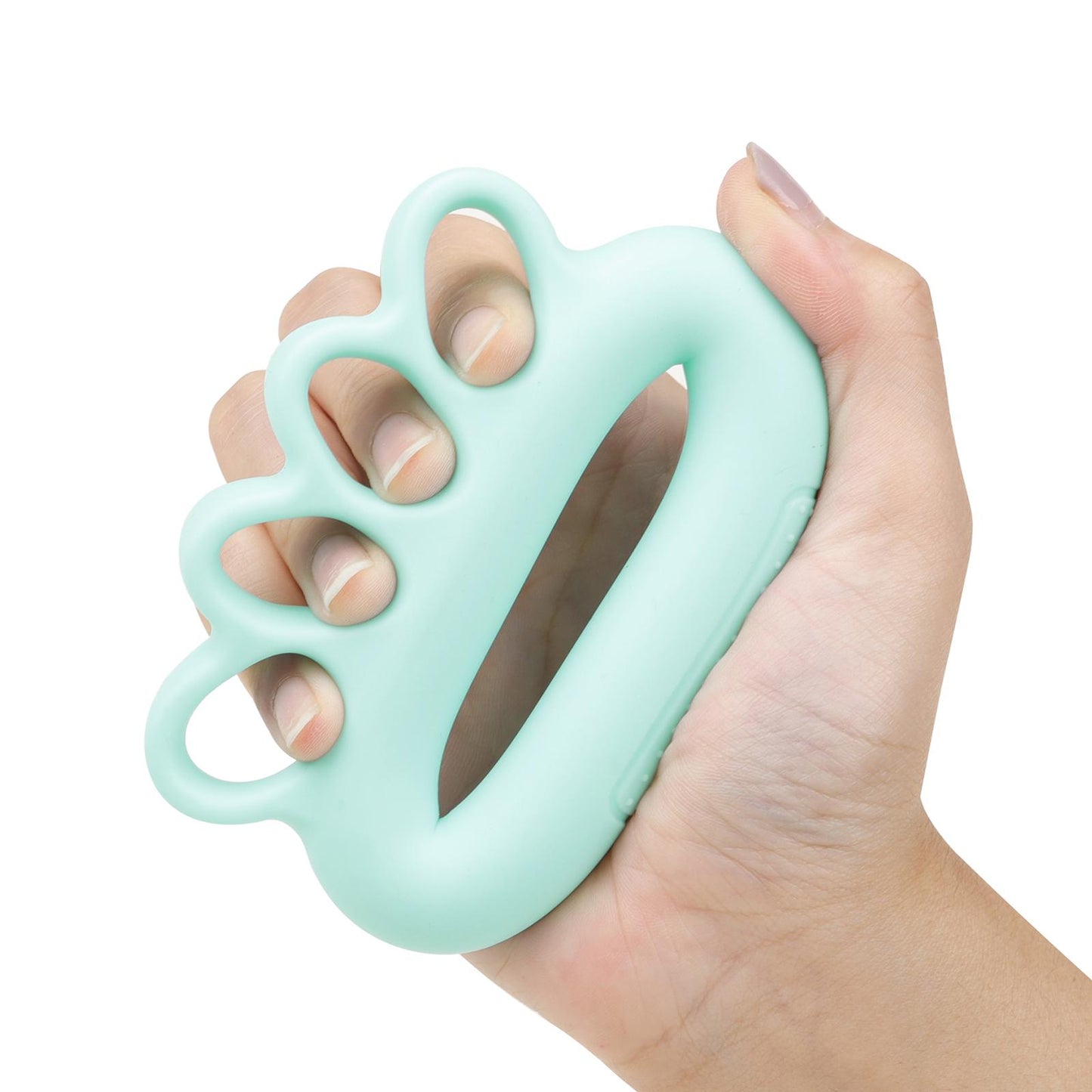 Hand Grips Fitness Grip Strength Trainer Finger Expander for Guitar Exercise Cyan