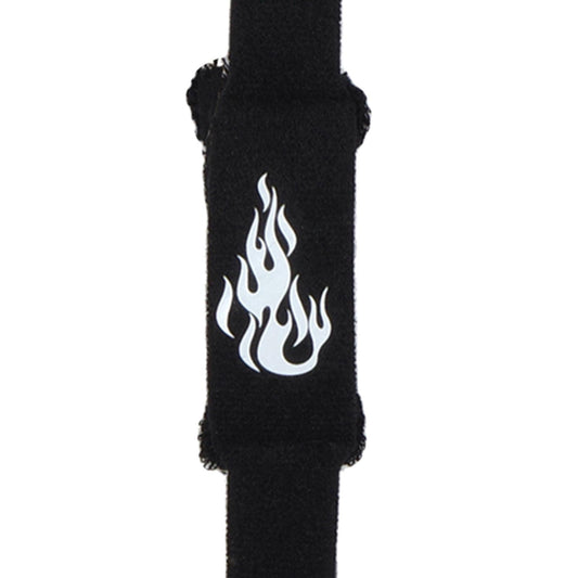 Guitar String Mute Belt Dampener Muter Eliminating Noise for Guitar Flame