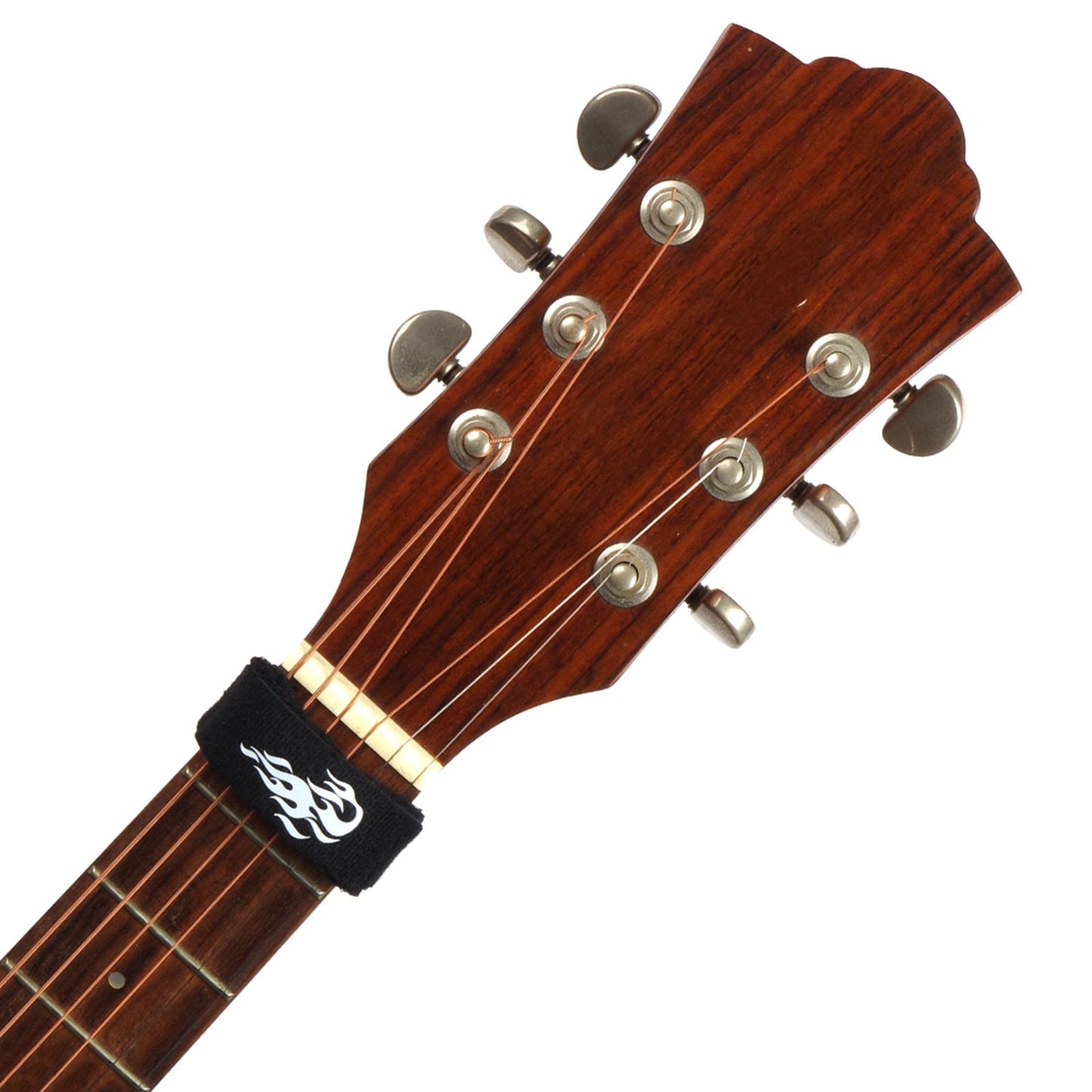 Guitar String Mute Belt Dampener Muter Eliminating Noise for Guitar Flame