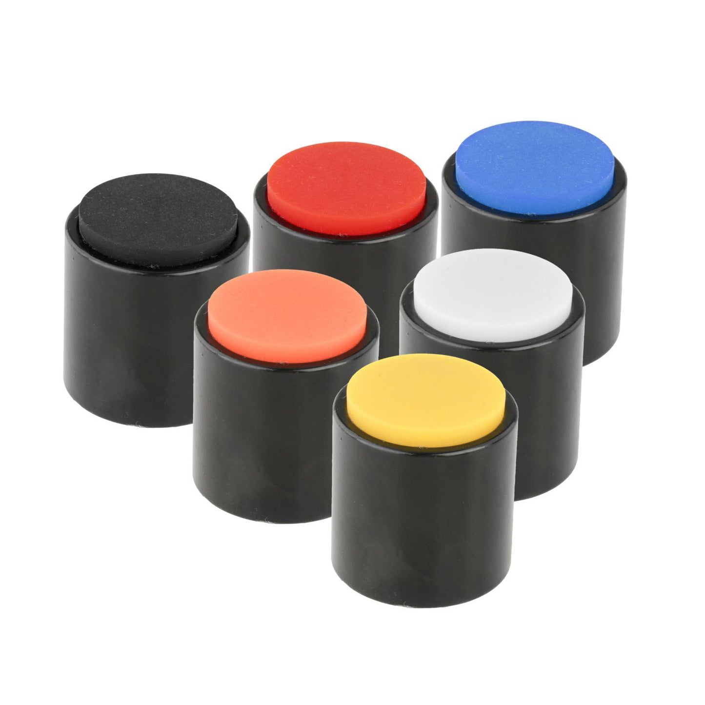 Mini Dumb Drum Percussion Instrument Accessories Easy to Carry Silicone Red
