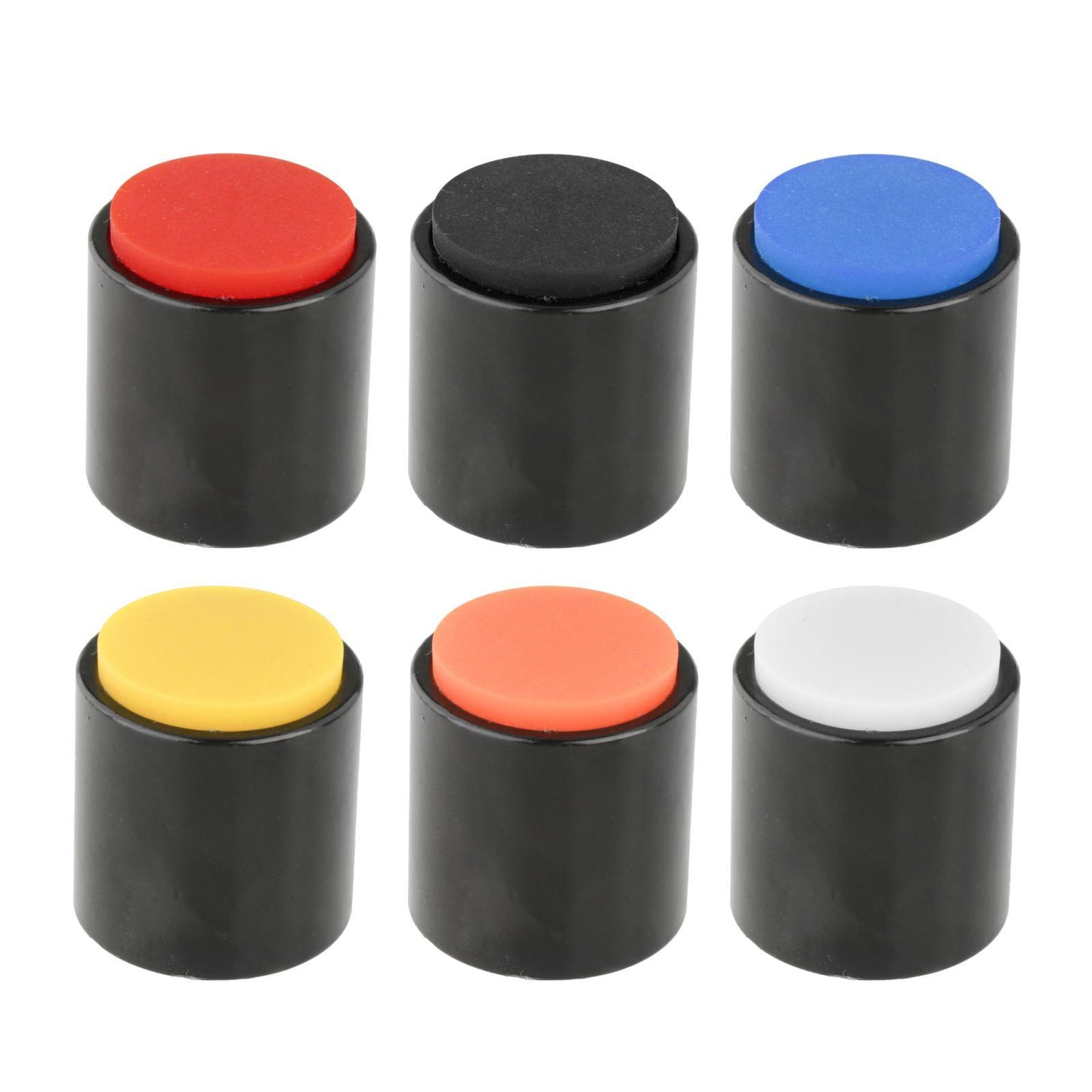 Mini Dumb Drum Percussion Instrument Accessories Easy to Carry Silicone Red