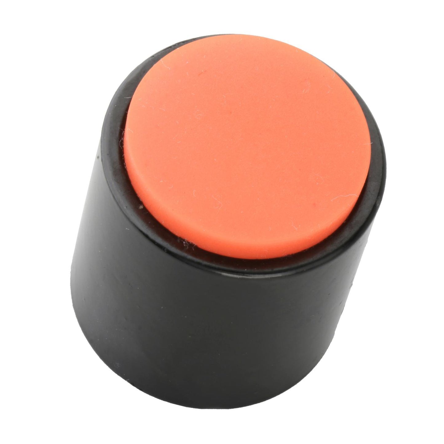 Mini Dumb Drum Percussion Instrument Accessories Easy to Carry Silicone Orange