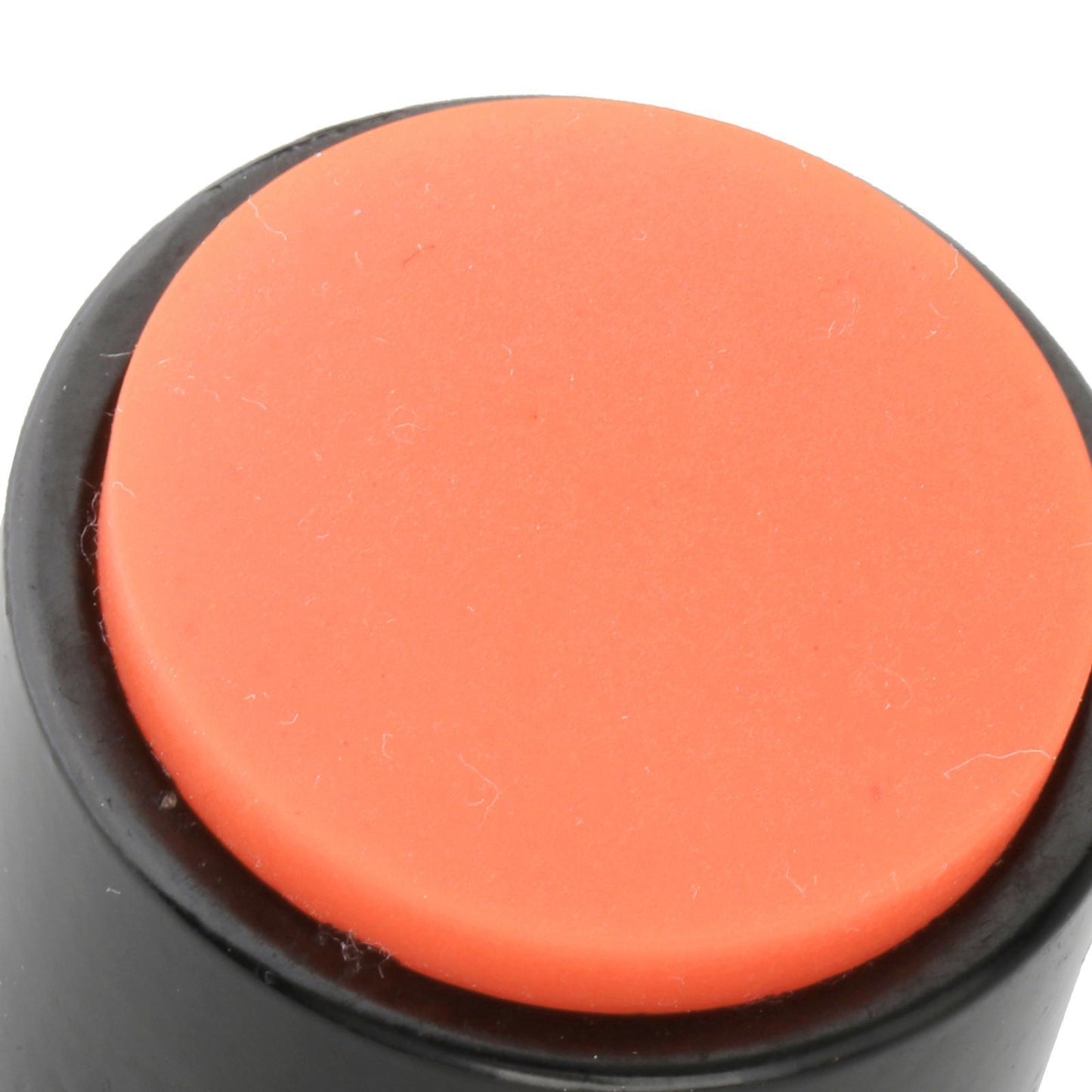 Mini Dumb Drum Percussion Instrument Accessories Easy to Carry Silicone Orange