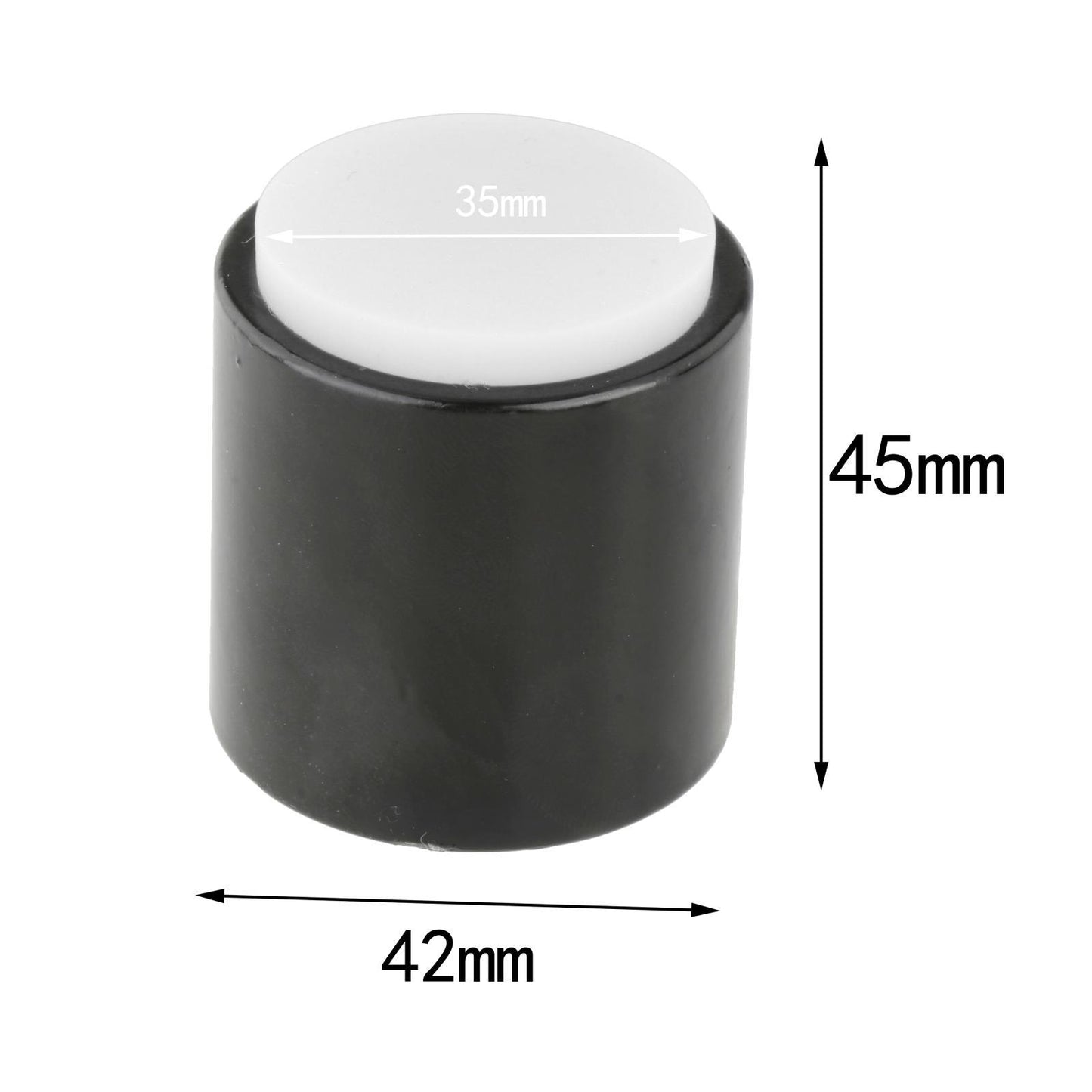 Mini Dumb Drum Percussion Instrument Accessories Easy to Carry Silicone White