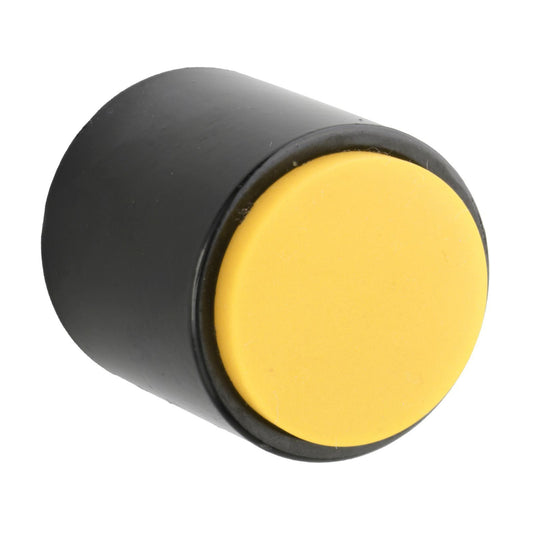 Mini Dumb Drum Percussion Instrument Accessories Easy to Carry Silicone Yellow