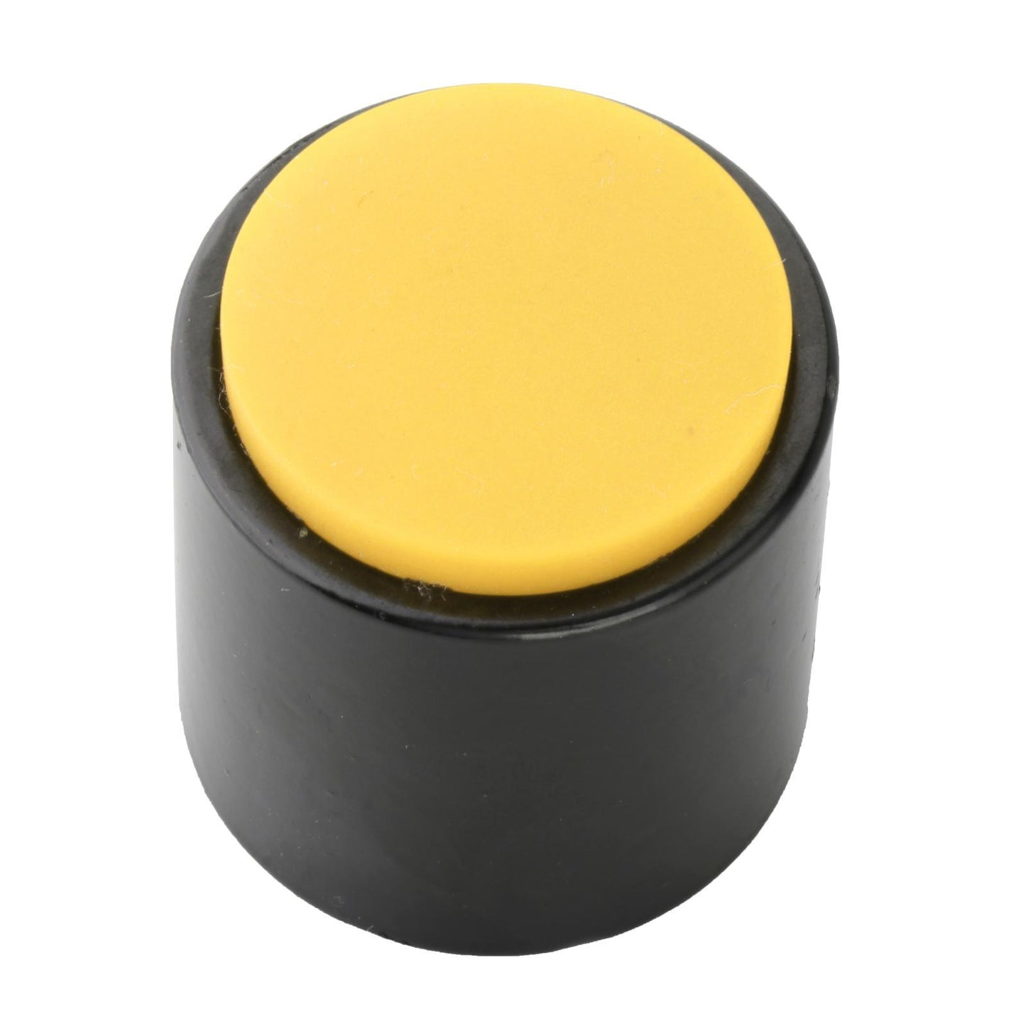 Mini Dumb Drum Percussion Instrument Accessories Easy to Carry Silicone Yellow