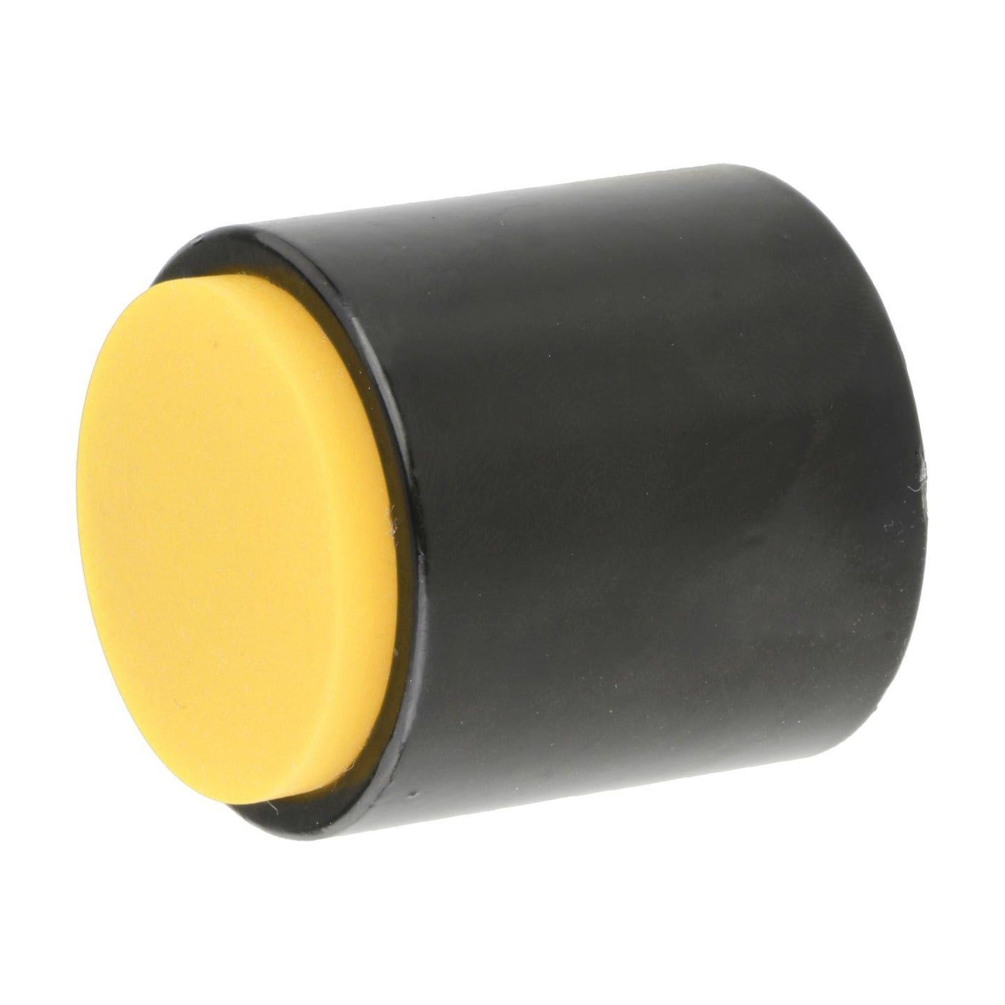 Mini Dumb Drum Percussion Instrument Accessories Easy to Carry Silicone Yellow