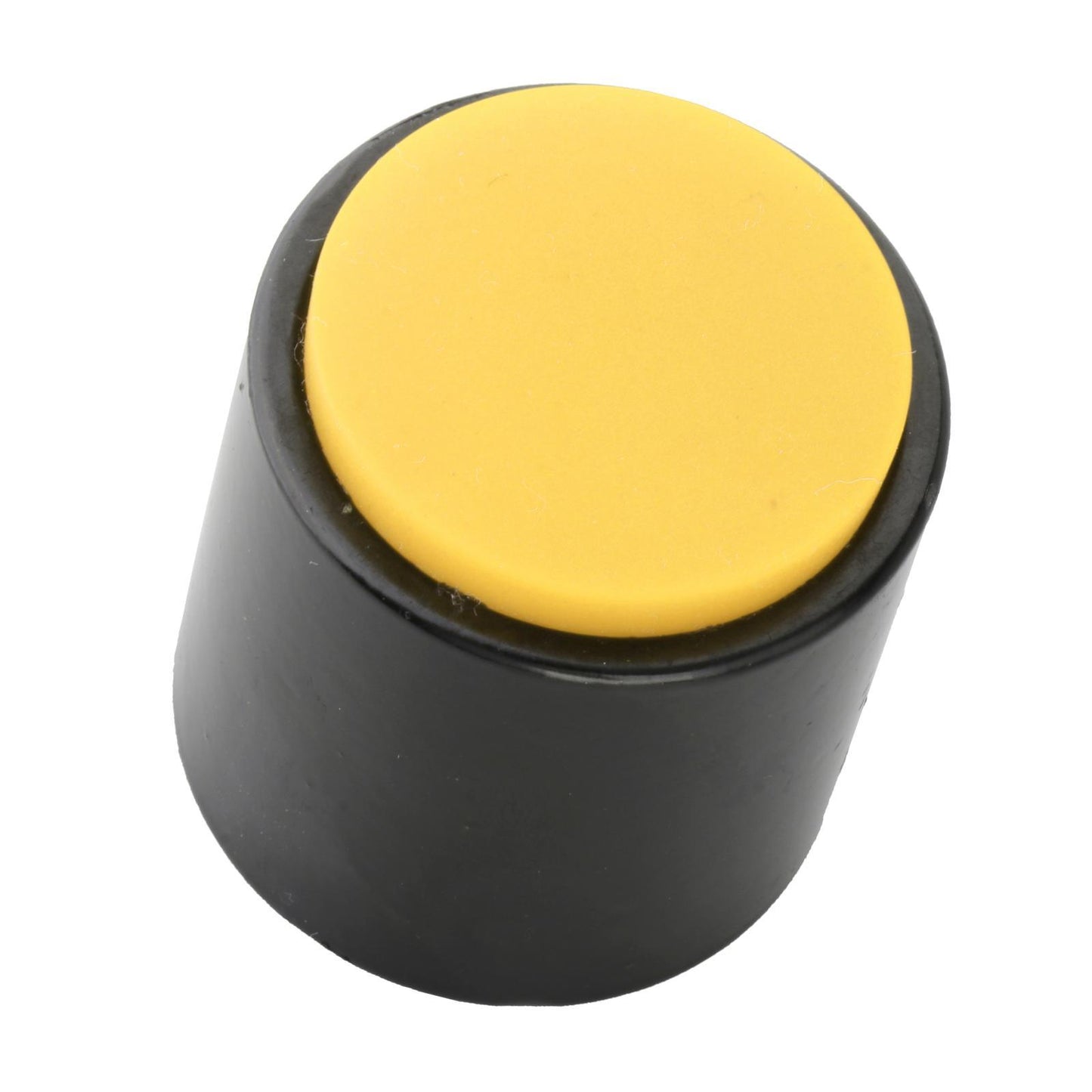 Mini Dumb Drum Percussion Instrument Accessories Easy to Carry Silicone Yellow