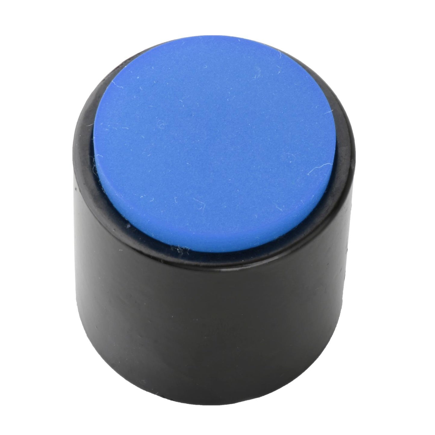 Mini Dumb Drum Percussion Instrument Accessories Easy to Carry Silicone Blue