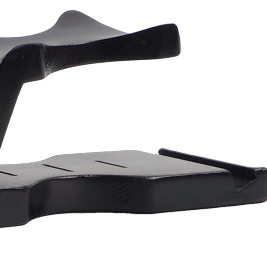 Guitar Neck Rest with Pick Slots Support Anti Slip for String Instrument Black