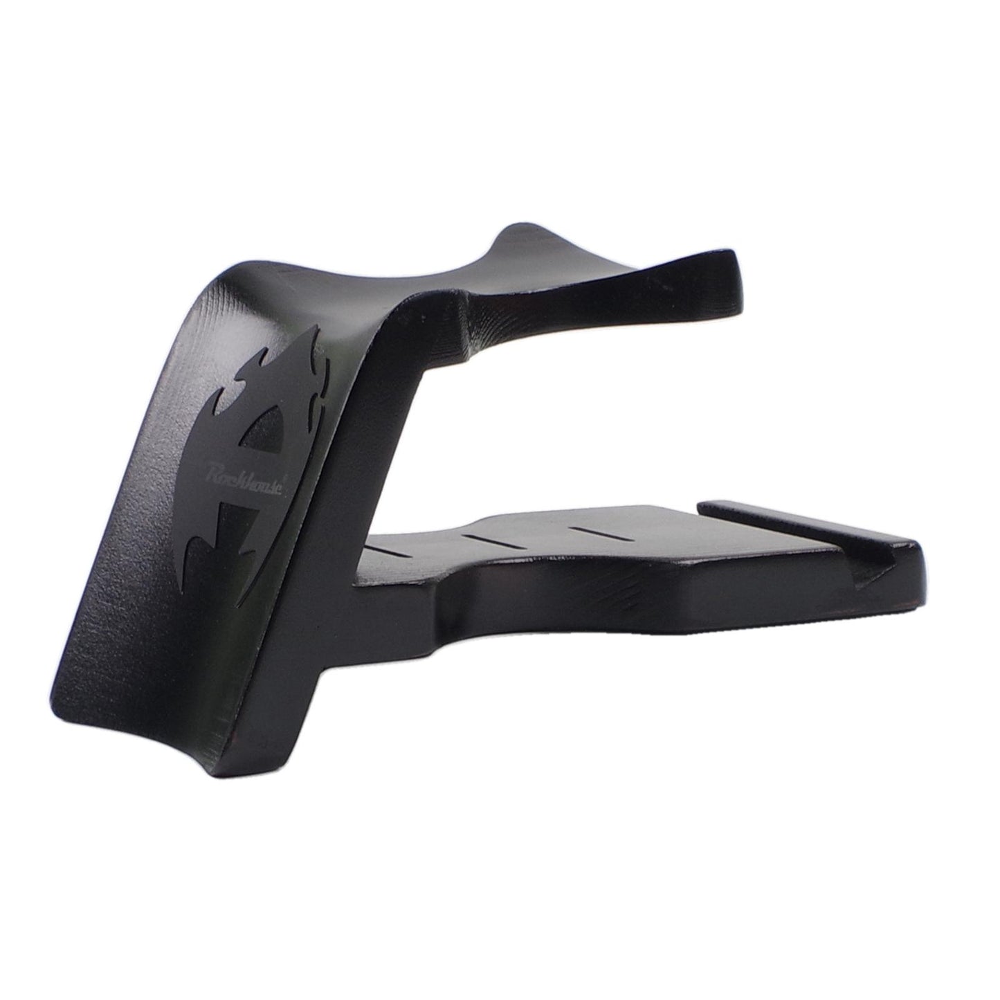 Guitar Neck Rest with Pick Slots Support Anti Slip for String Instrument Black