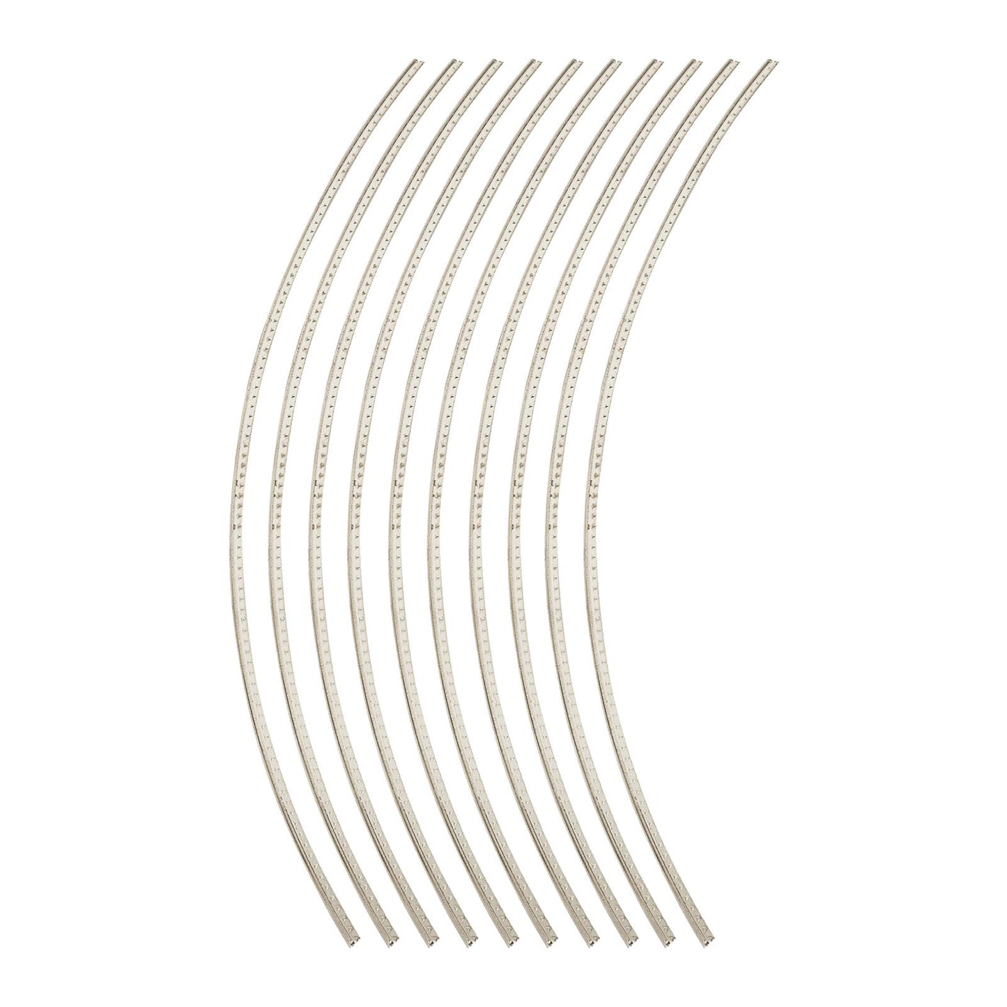 10 Pieces Guitar Fret Wire 200mm for 8'' Acoustic Guitar Bass Supplies 1.8mm